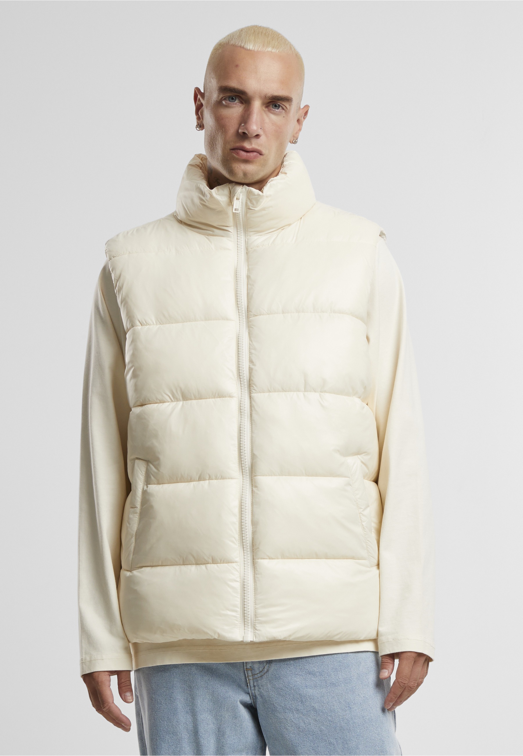 URBAN CLASSICS Steppweste »Urban Classics Recycled Big Puffer Vest« 1 Stk.