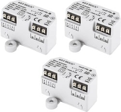 HOMEMATIC IP Smart-Home-Steuerelement "Jalousieaktor - Unterputz 3er Set", B:5,4cm H:3,3cm T:4,1cm, weiß, Smart-Home-Stationen