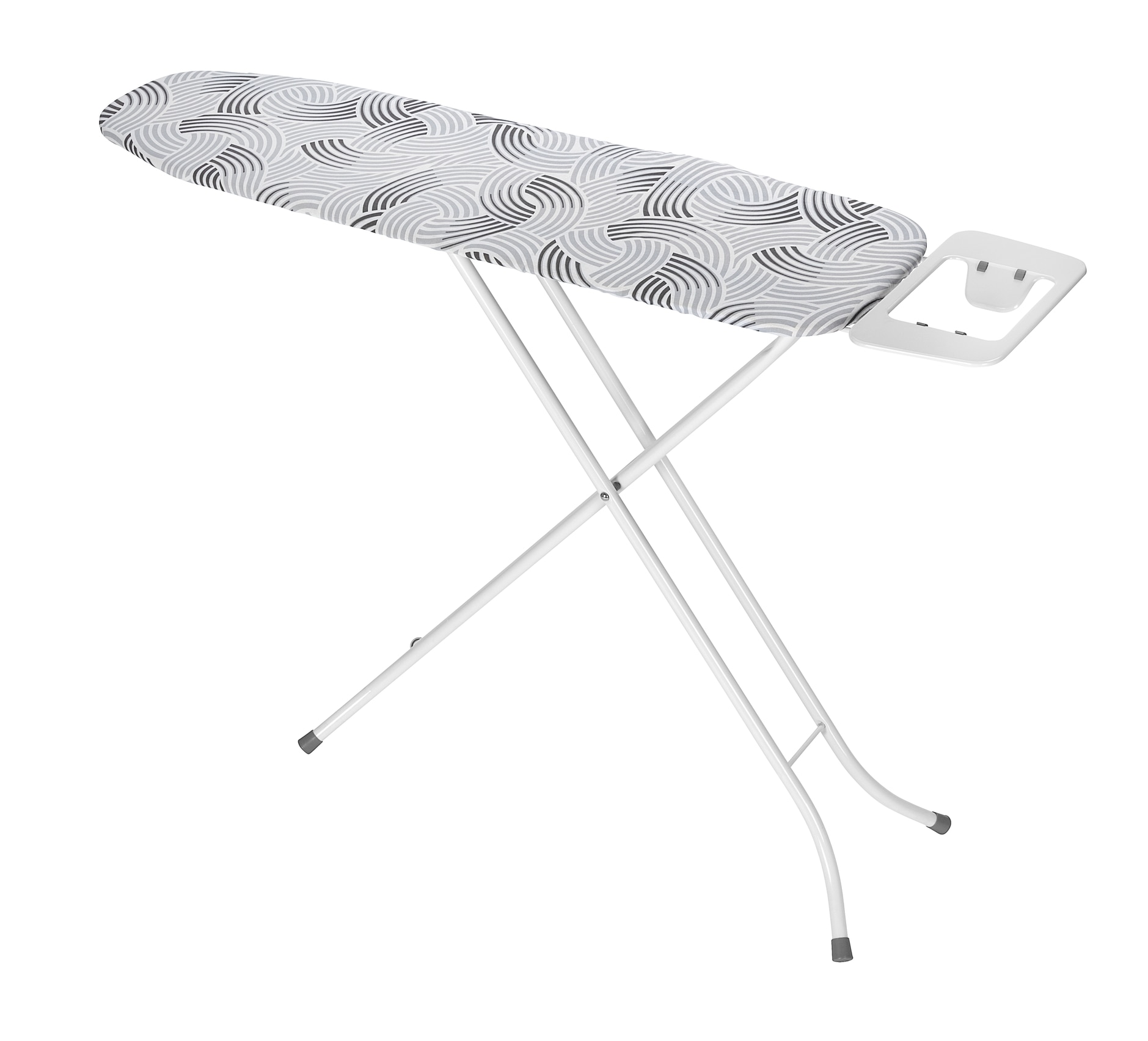 WENKO Bügelbrett »Modell Base«, Bügelfläche 110 cmx30 cm, höhenverstellbarer Bügeltisch, platzsparend klappbar