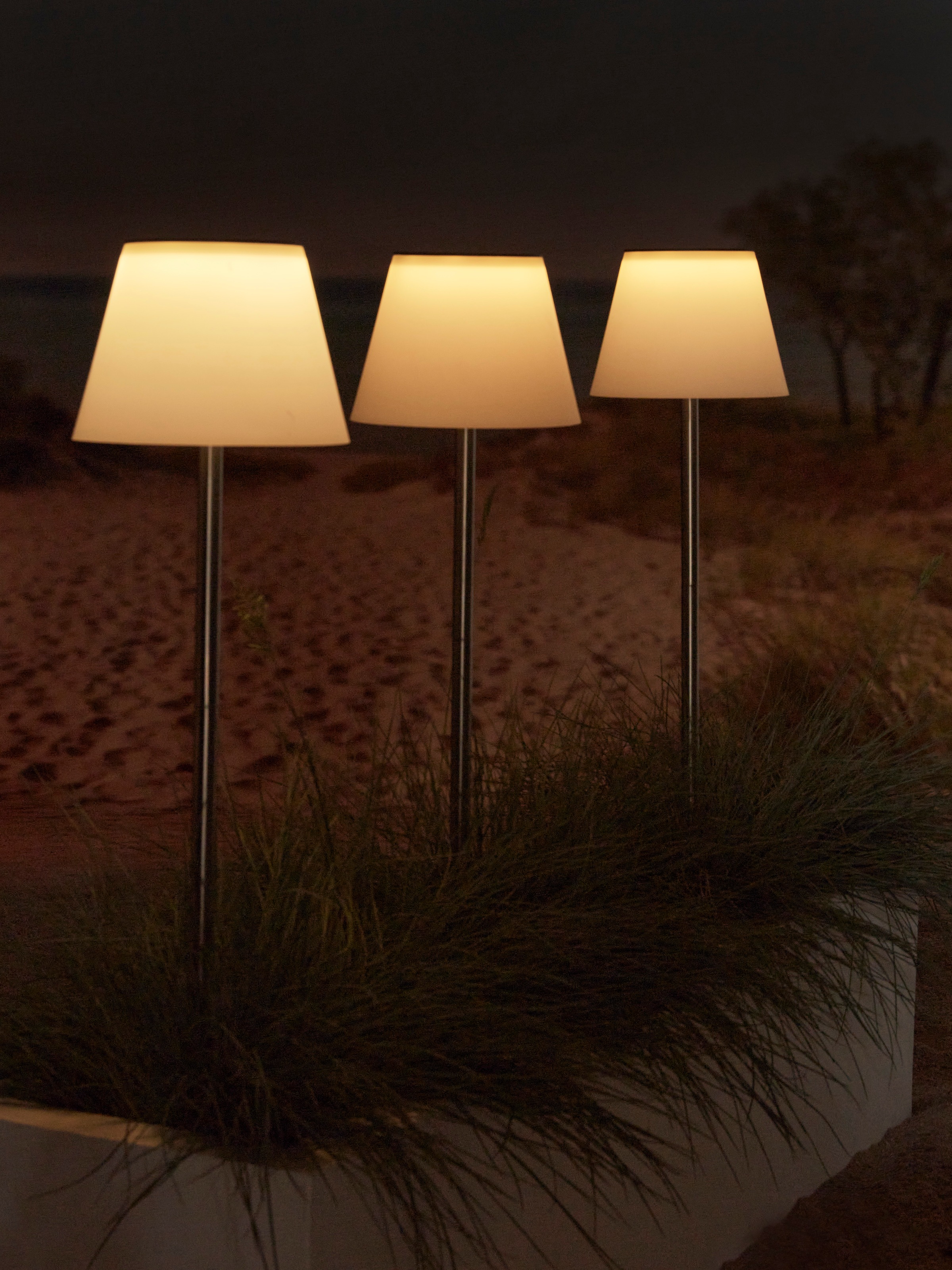 Thumbnail - LUXFORM Gartenleuchte "Solar-Gartenlampe - Maspalomas - 15 Lumen - LED" LED-Modul 1 Stk. Solarbetrieben