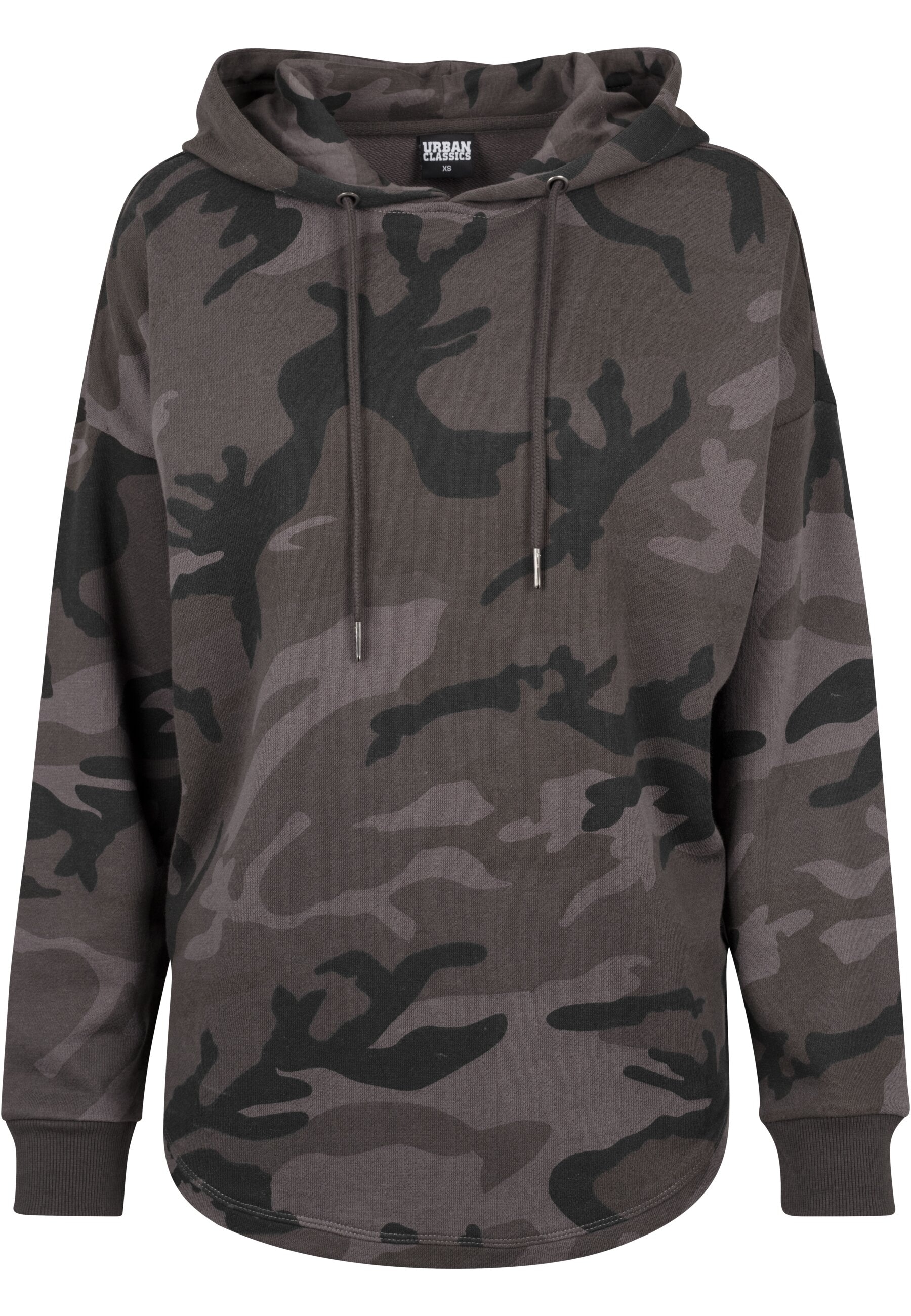 Rundhalspullover »Urban Classics Damen Ladies Oversized Camo Hoody«