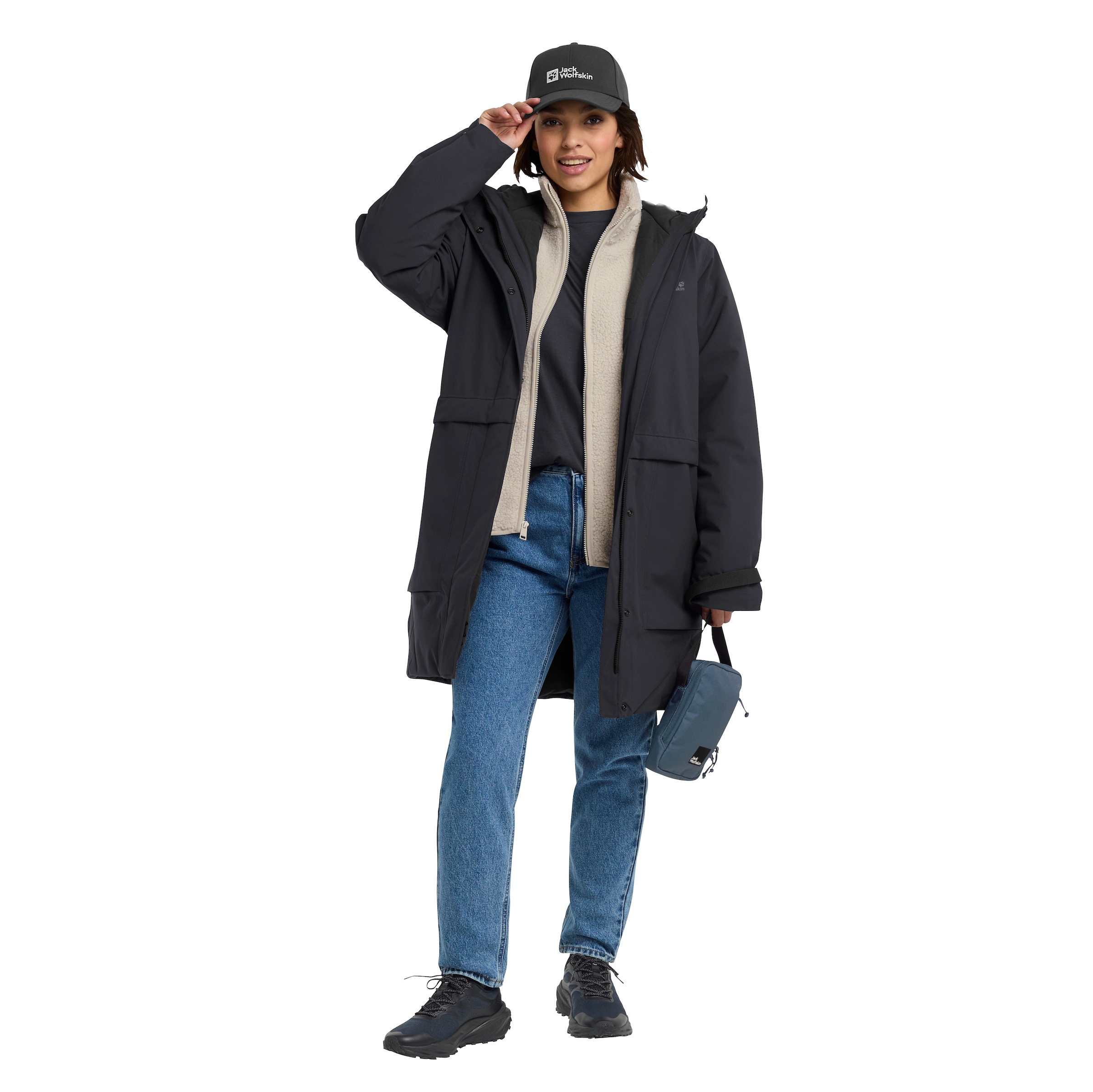 Jack Wolfskin Funktionsjacke »WINTERTIDE JKT W«, Wärmend, winddicht, Übergangsjacke