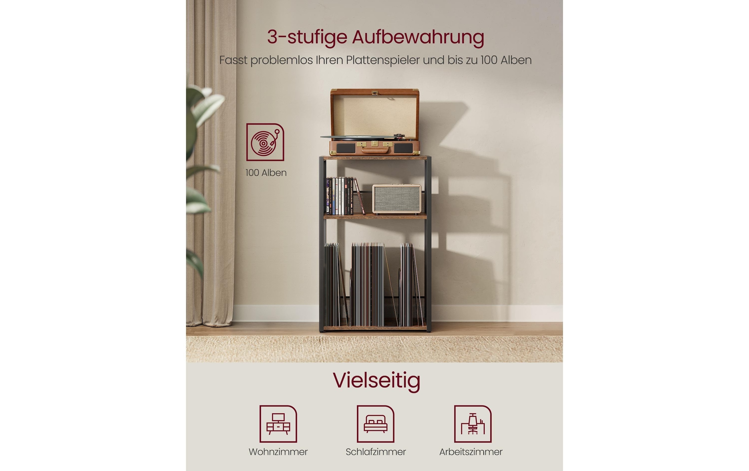 VASAGLE Beistelltisch »43 x 69 cm«