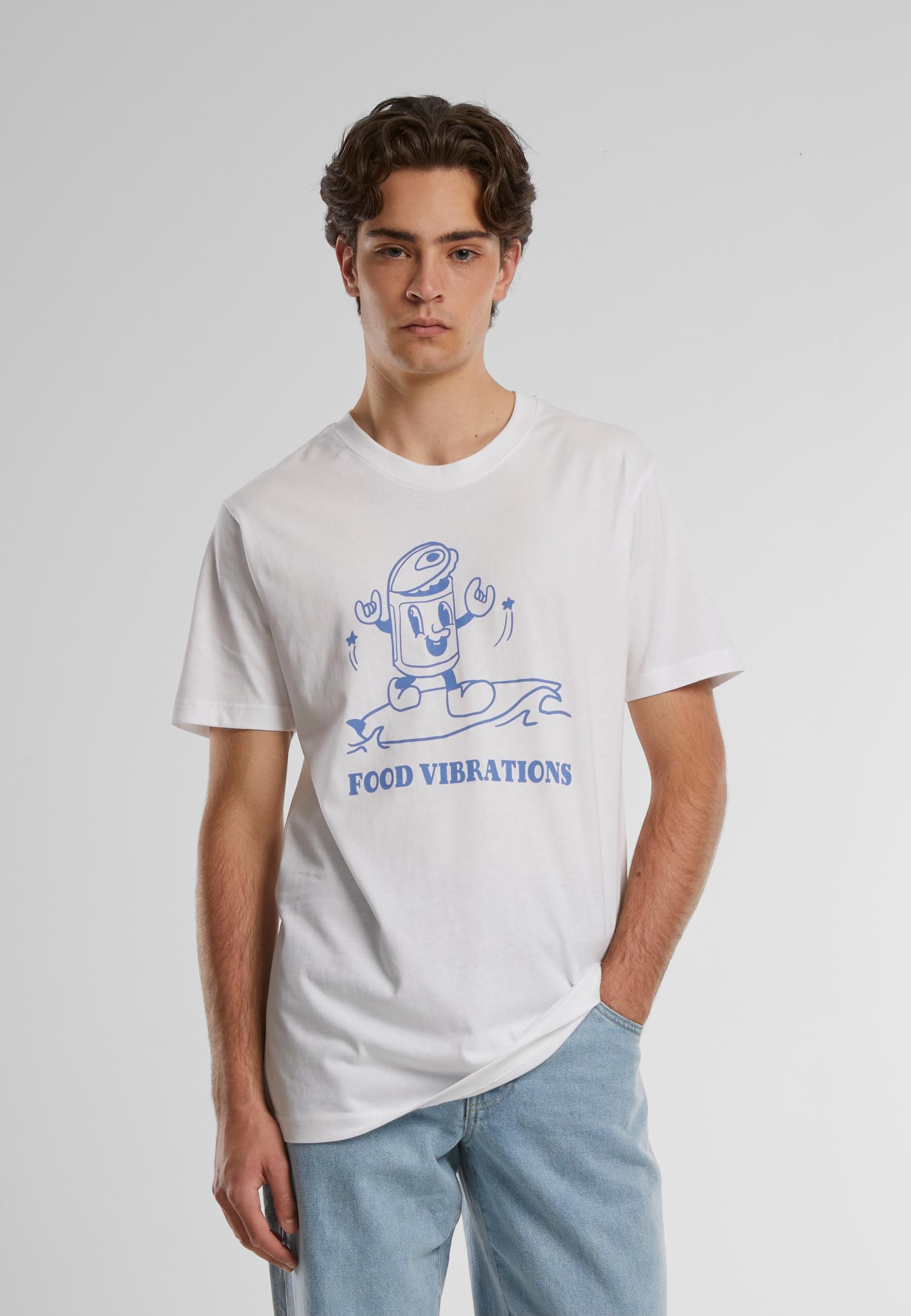 MisterTee T-Shirt »MisterTee Herren Food Vibrations Tee«, (1 tlg.)