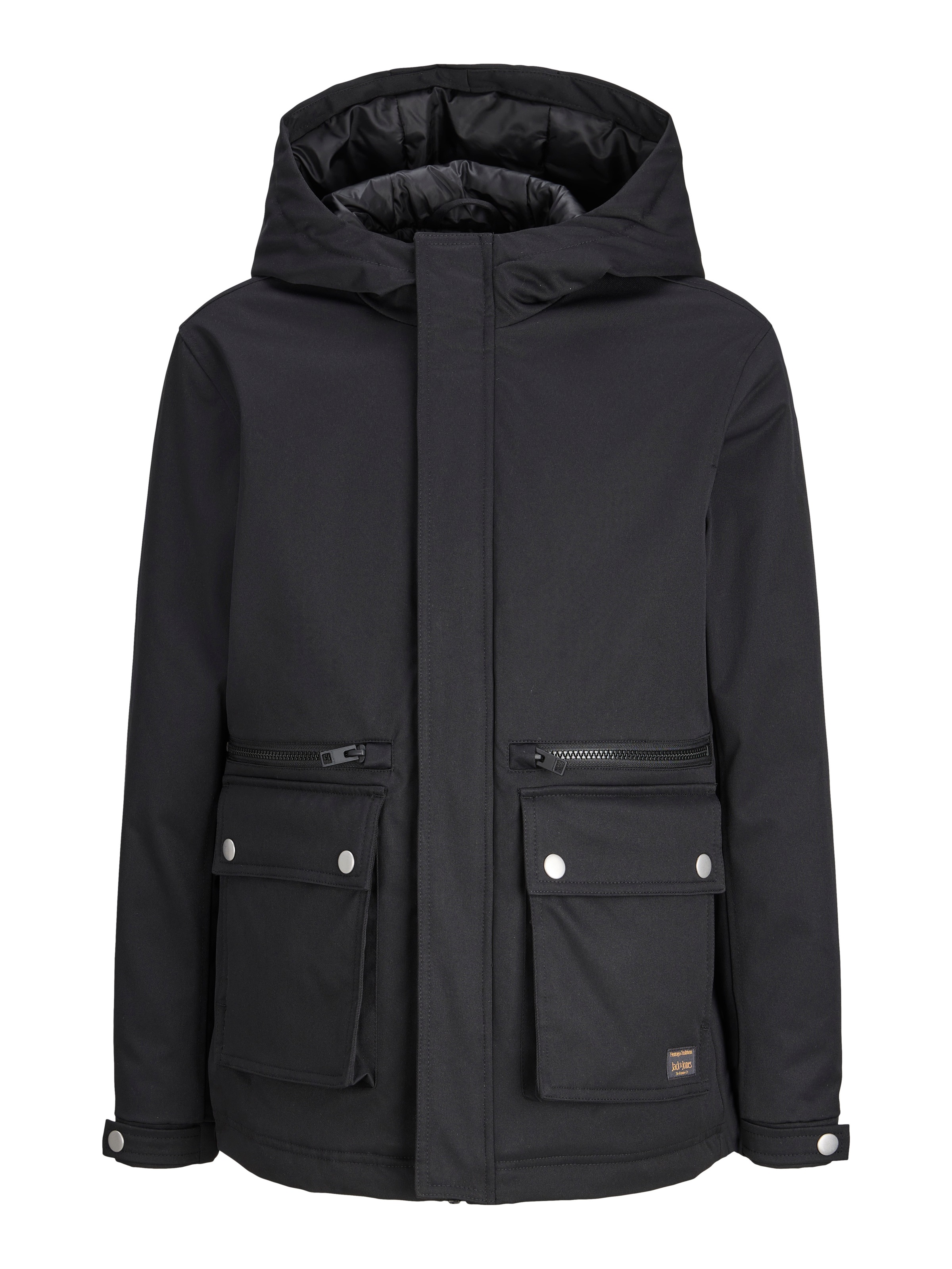 Jack & Jones Junior Parka »JJEWOLF PARKA JACKET SN JNR« mit Kapuze Kunstfaser, normal geschnitten
