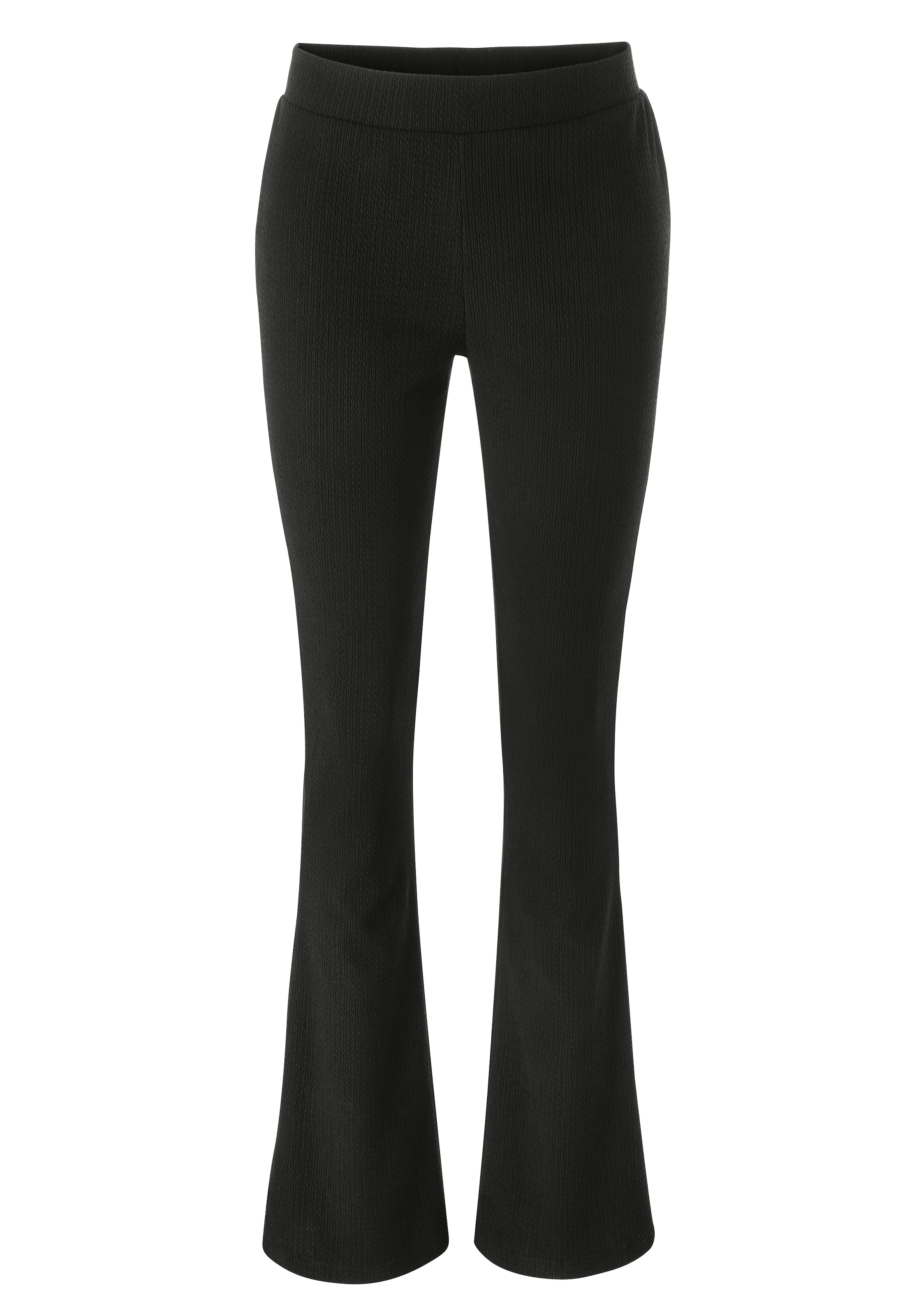 Aniston CASUAL Schlaghose, aus weichem, strukturierten Jersey - NEUE KOLLEKTION