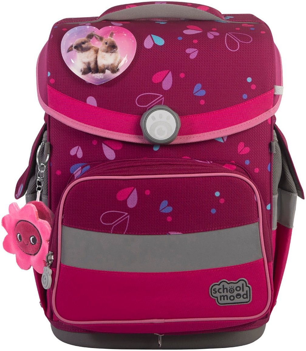 SCHOOL-MOOD® Schulranzen »Timeless Pro«, retroreflektierende Flächen