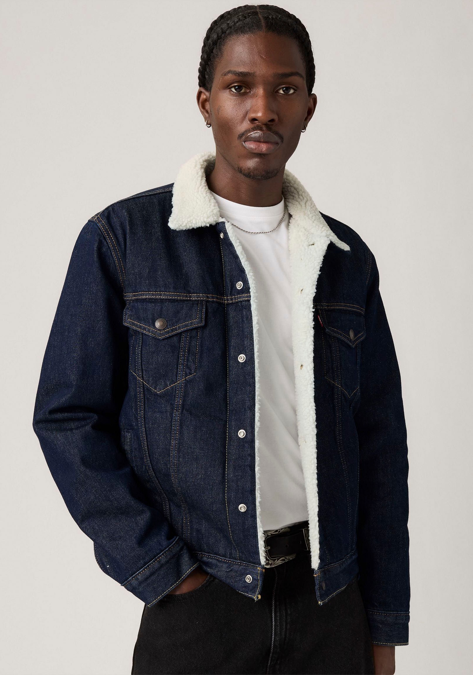 Levi's® Kurzjacke »SHERPA«, mit Sherpa Fütterung