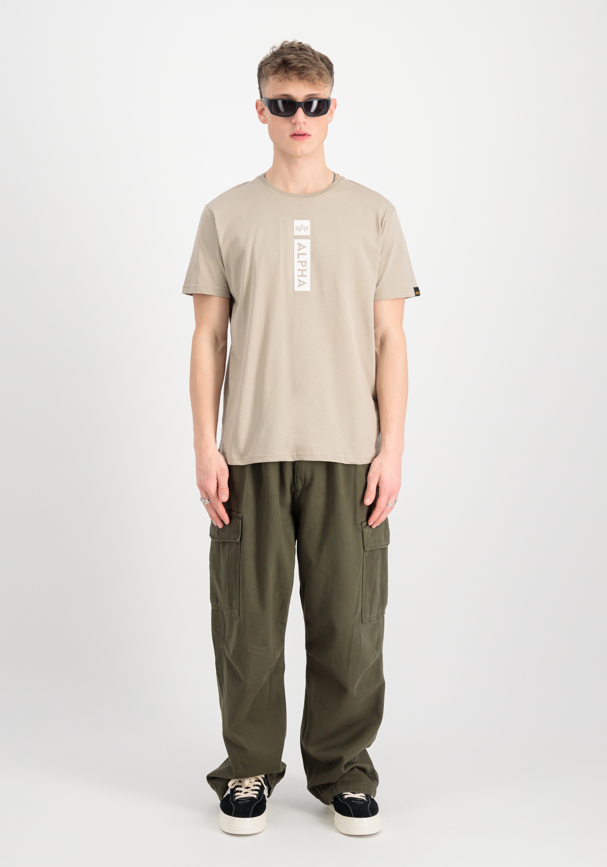 Alpha Industries T-Shirt »Alpha Industries Men - T-Shirts Alpha Puff Print T-Shirt«