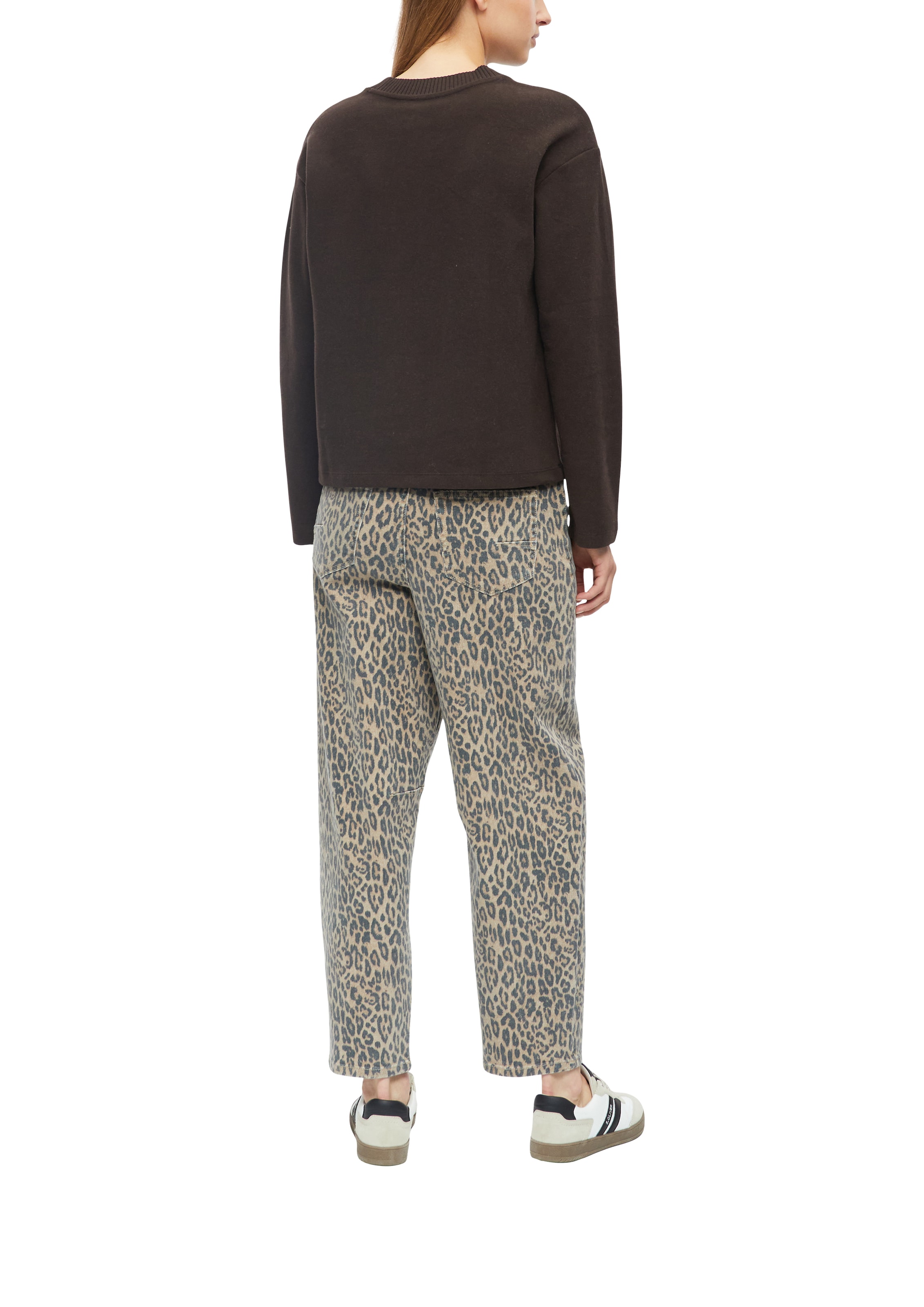 s.Oliver Sweatshirt , Relaxed Fit mit überschnittenen Schultern
