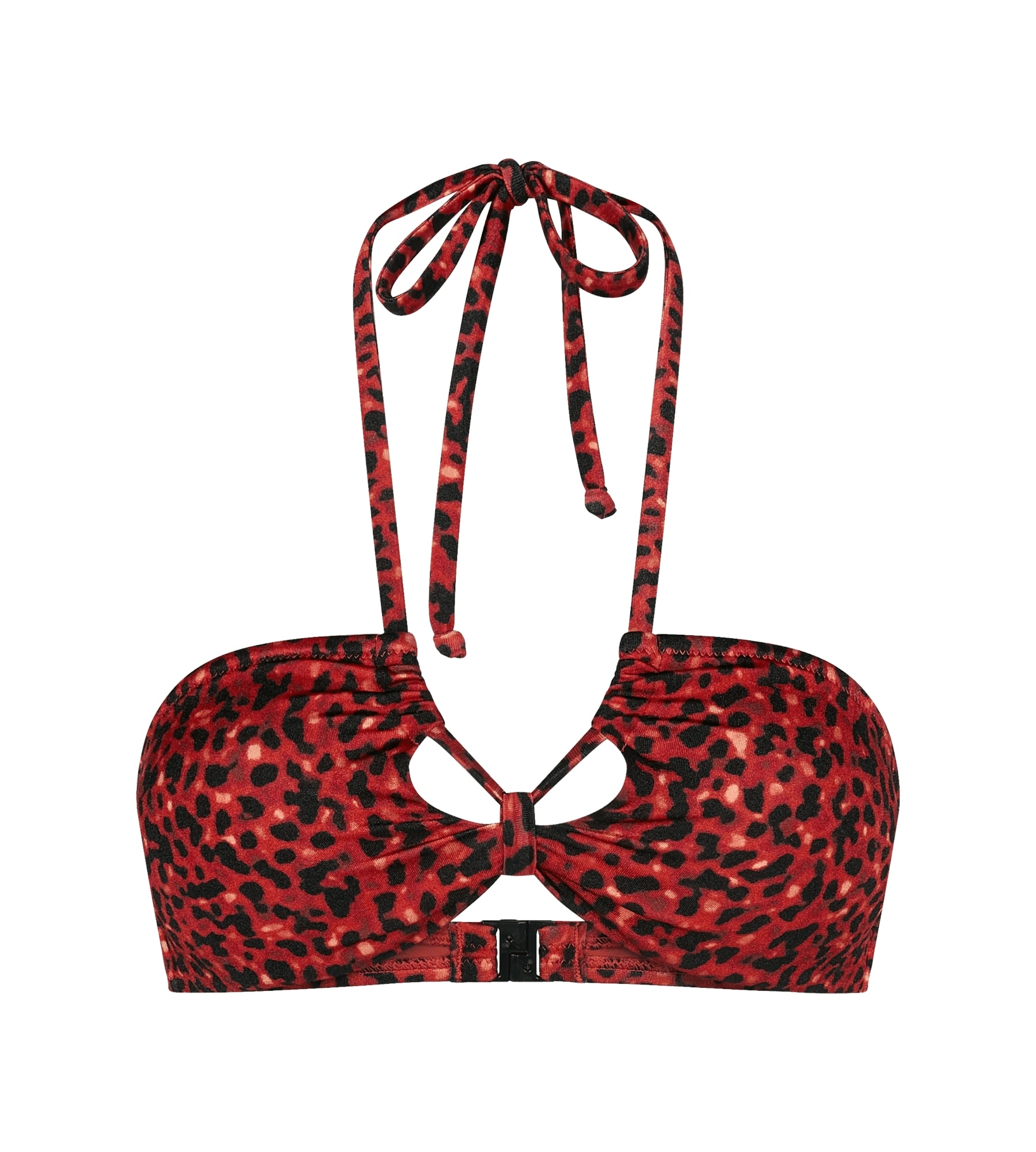 Triumph Bügel-Bikini-Top »Midnight Swim Bandeau« weich und glänzend