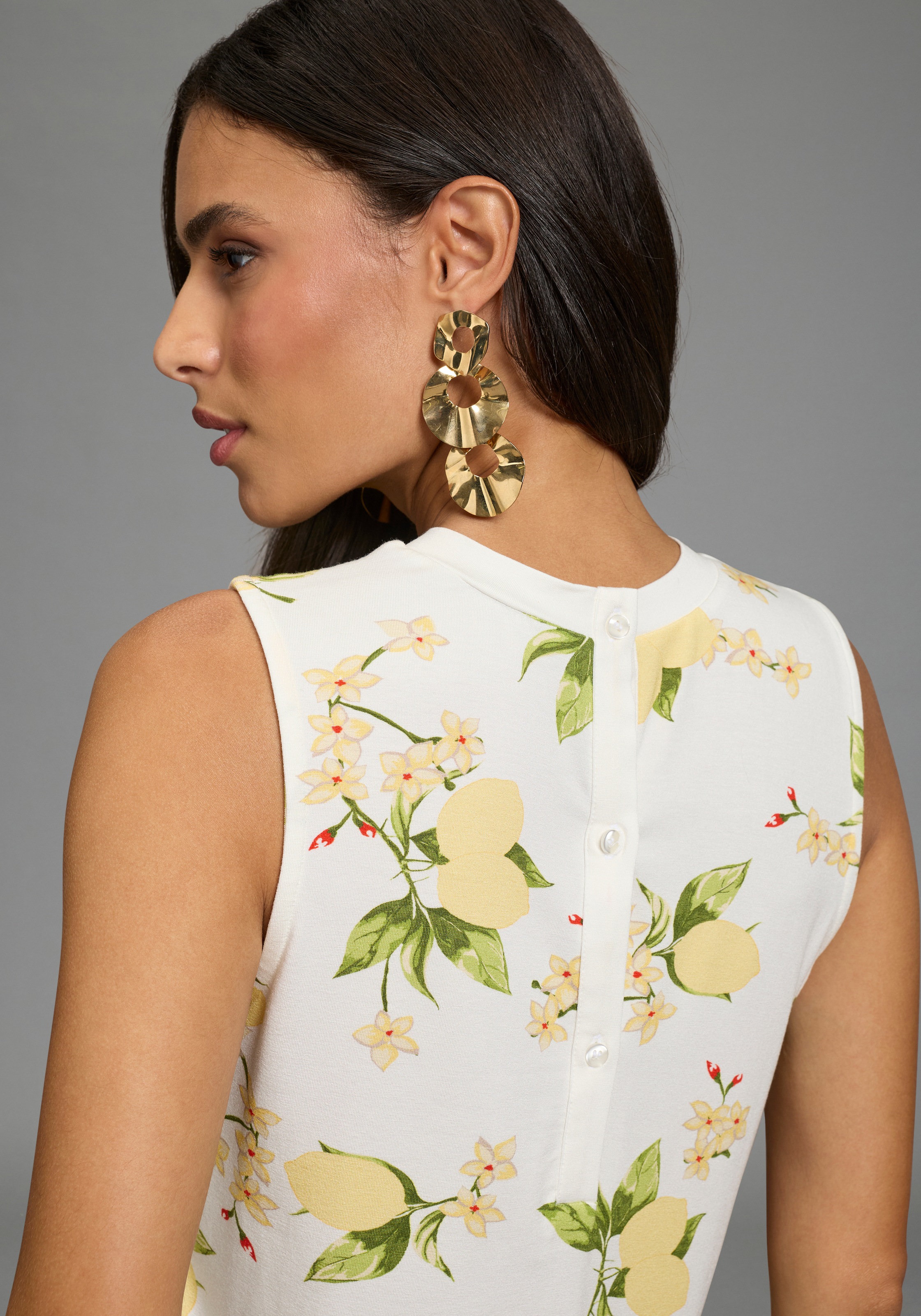 Thumbnail - Laura Scott Shirttop figurumschmeichelnde Passform, hüftlange Schnittform