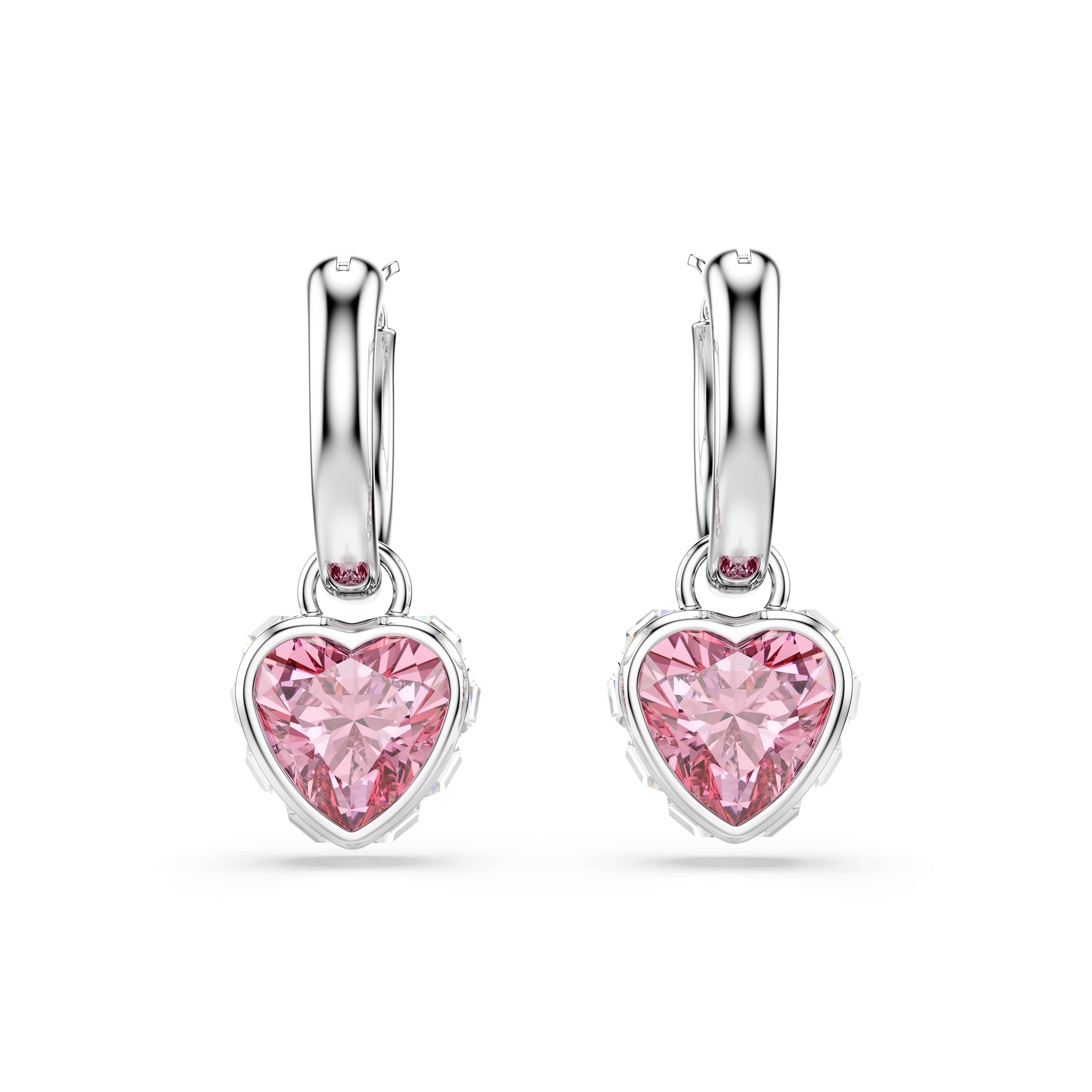 Swarovski Paar Creolen »Schmuck Geschenk CHROMA Ohrringe« mit Swarovski® Kristall - Einhänger abnehmbar