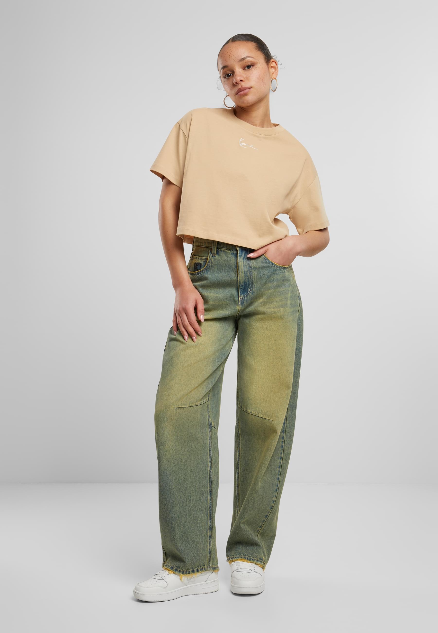 Karl Kani T-Shirt »Karl Kani Karl Kani Small Signature Essential Crop Tee«, (1 tlg.)