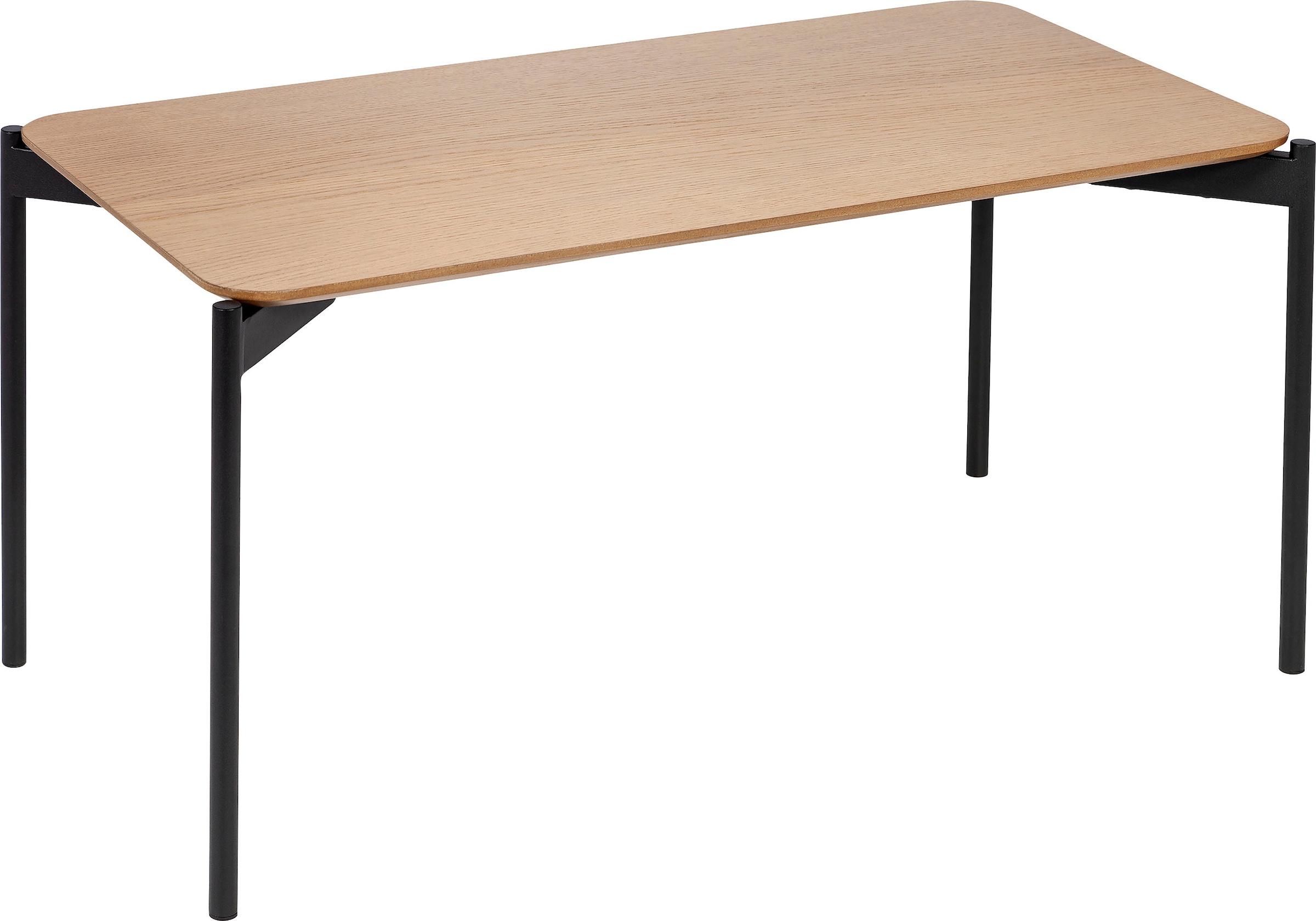 Homexperts Couchtisch »Ida«, (BxT) 90 x 45 cm, rechteckig, in Eiche natur oder schwarz lackiert