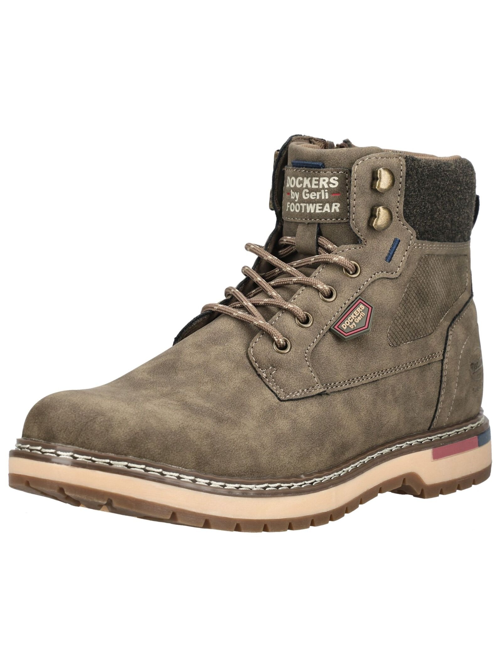 Dockers by Gerli Schnürstiefelette "Dockers by Gerli Stiefelette Lederimitat"