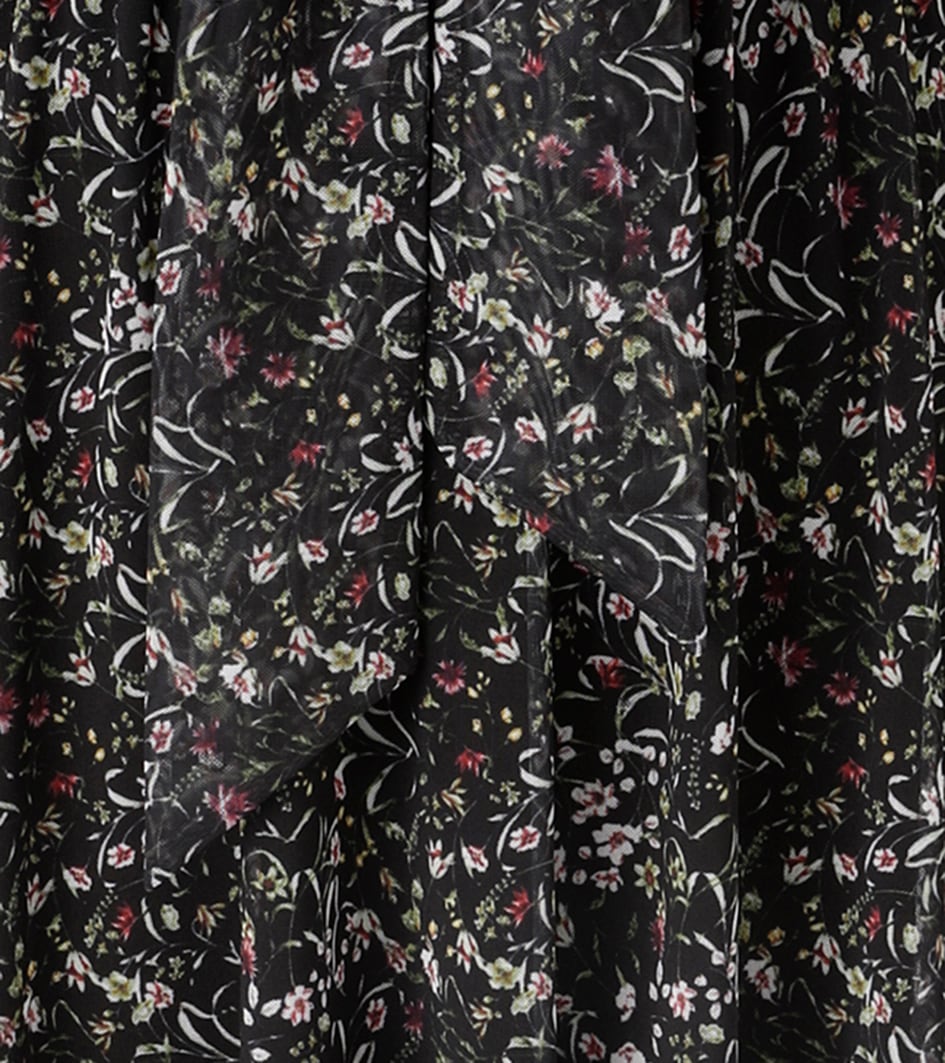 Aniston CASUAL Blusenkleid, mit farbenfrohen Blümchen bedruckt - NEUE KOLLEKTION