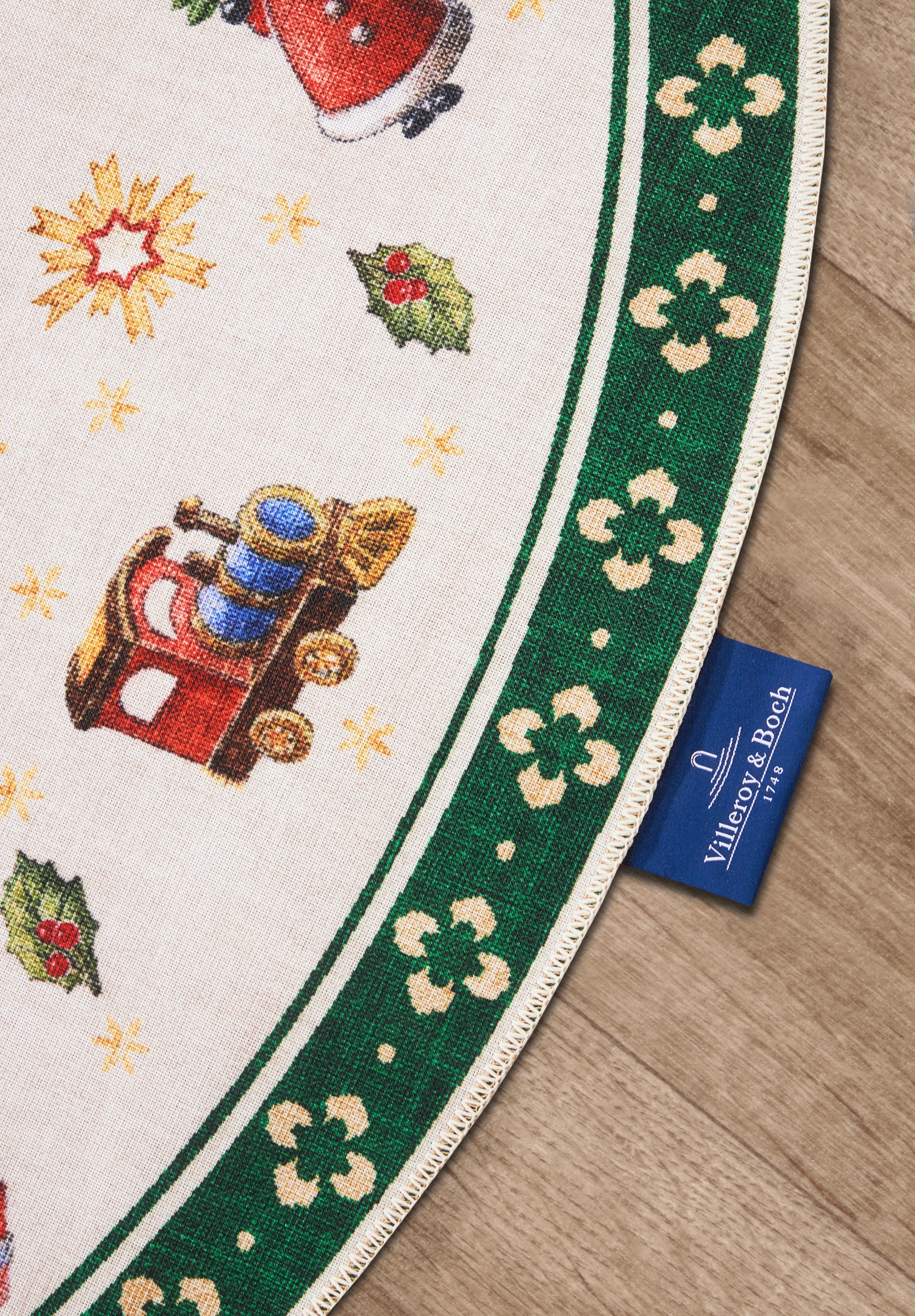Villeroy & Boch Teppich »Nostalgic Toy's Delight, eckig, rund und Läufer«, rechteckig, 3 mm Höhe, Weihnachten, Wohnzimmer, Flur, Geschenk, Toys Delight, Dekoration