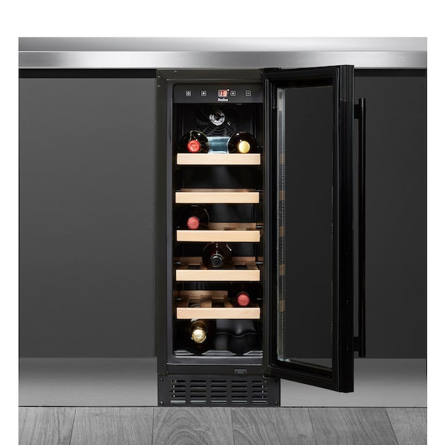 Amica Weinkühlschrank »WK 341 115 S«, für 20 Standardflaschen á 075l,  Standkühlschrank per Rechnung | BAUR