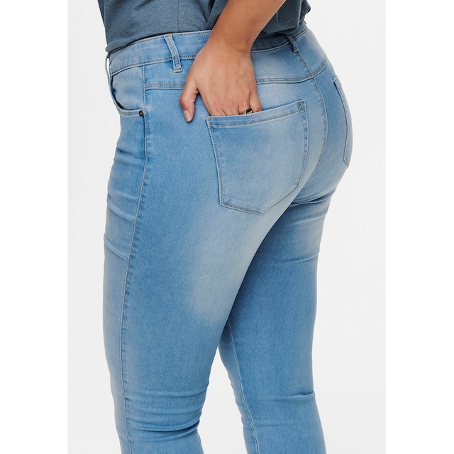 ONLY CARMAKOMA High-waist-Jeans »CARAUGUSTA HW SK BJ13333 LBD DNM NOOS«  online kaufen | BAUR
