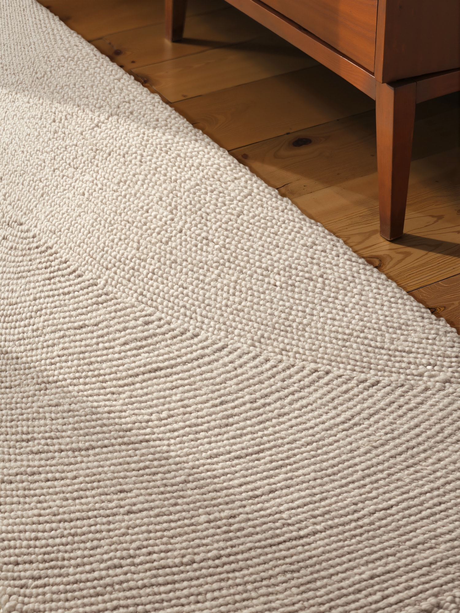 HANSE Home Wollteppich »Eleni«, rechteckig, 18 mm Höhe, Handgetuftet, Wolle, Natur, Wohnzimmer, Schlafzimmer, Skandi, Hygge