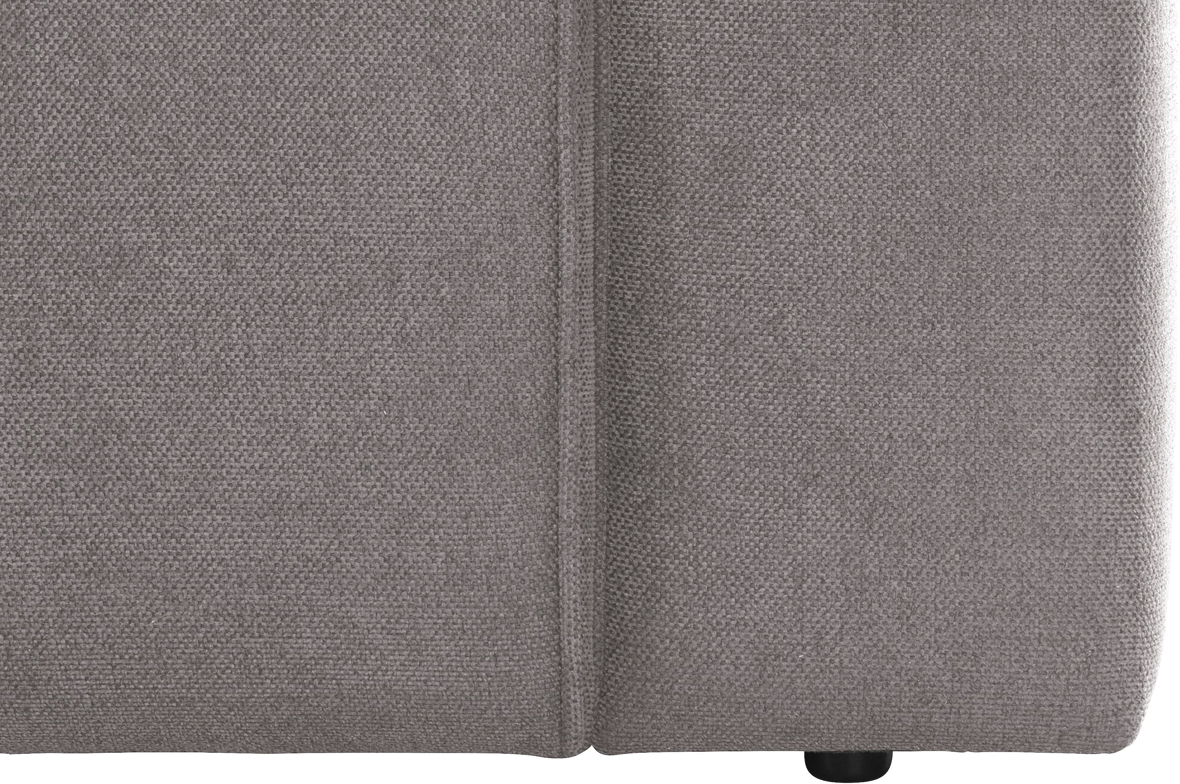 andas 2-Sitzer »Noord«, mit Kedernaht, Breite 227 cm, Cord, Struktur, Webstoff