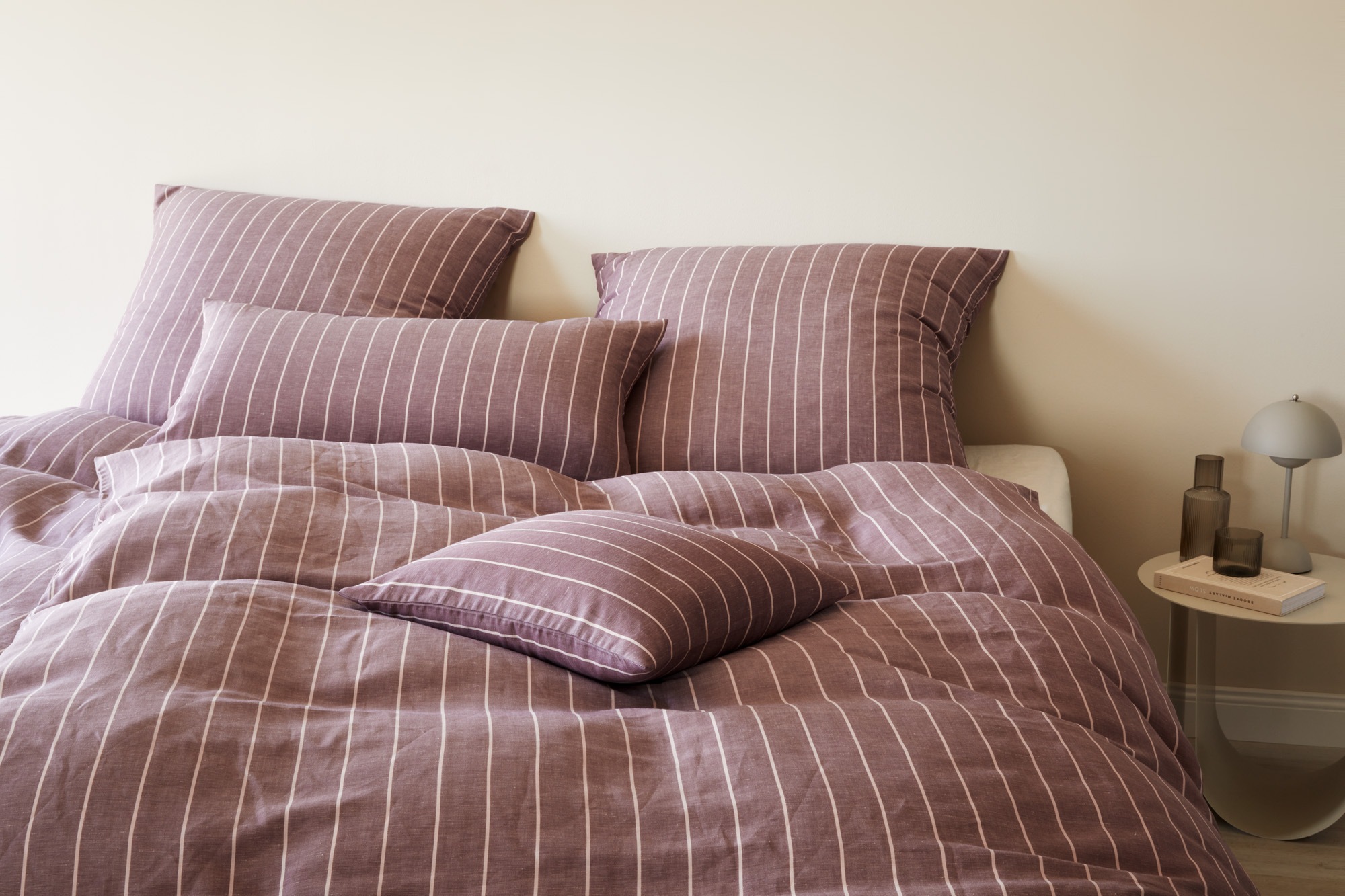 Elegante Bettwäsche "Humble" 2 Stk. tlg. angenehmes Hautgefühl günstig online kaufen