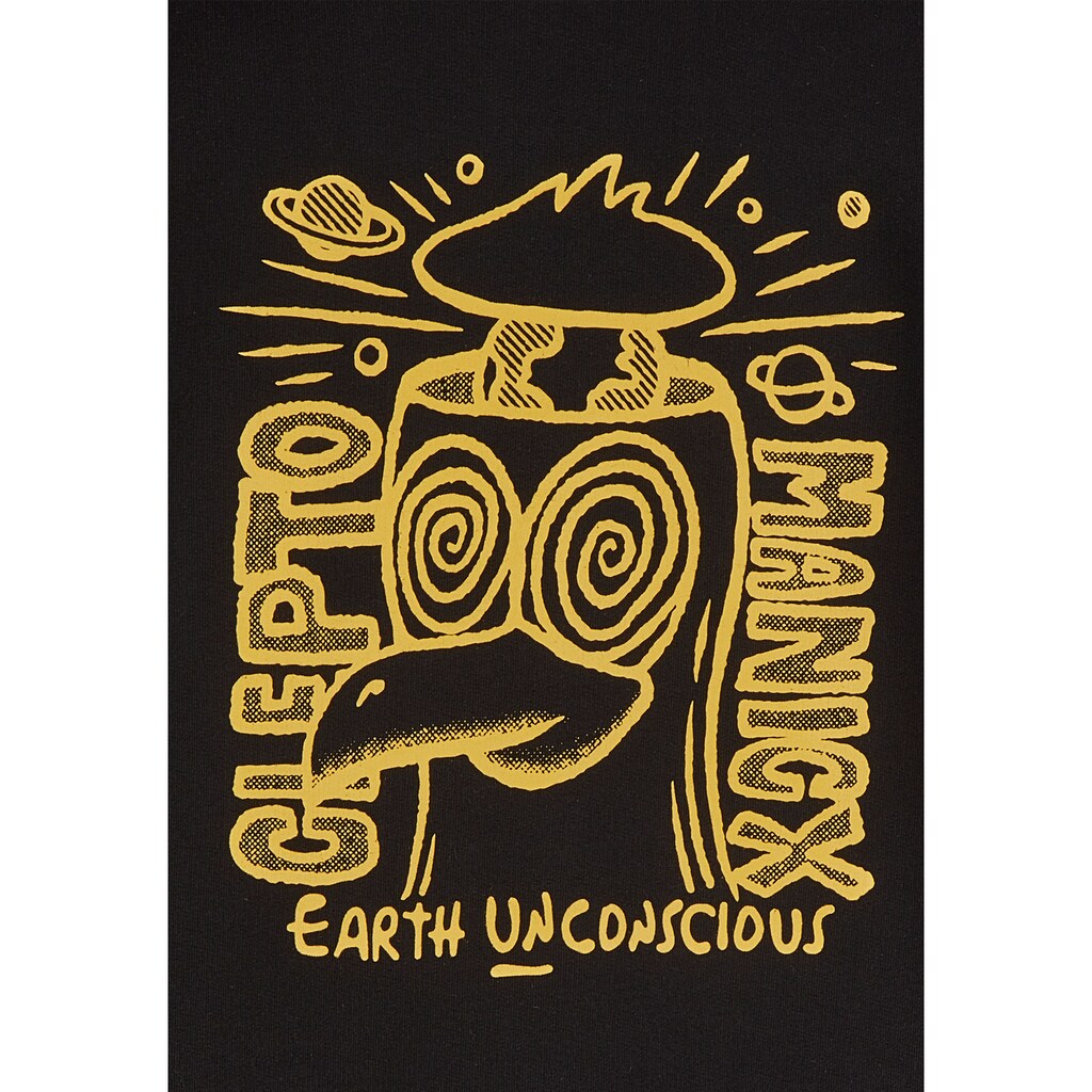 Cleptomanicx Kapuzensweatshirt »Unconscious«, mit großem Rückenprint