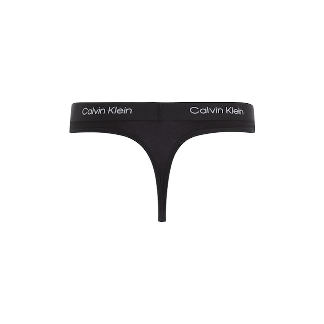 Calvin Klein T-String »MODERN THONG«, mit Alloverprint | BAUR | Unterhosen