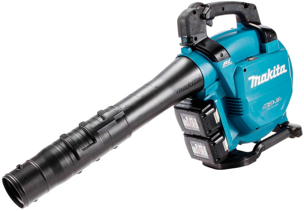 Makita Akku-Laubbläser »DUB363PT2V«, 65 m/s, 13,4 m3/min, 2 Akkus 18V/5 Ah und Doppel-Schnellladegerät