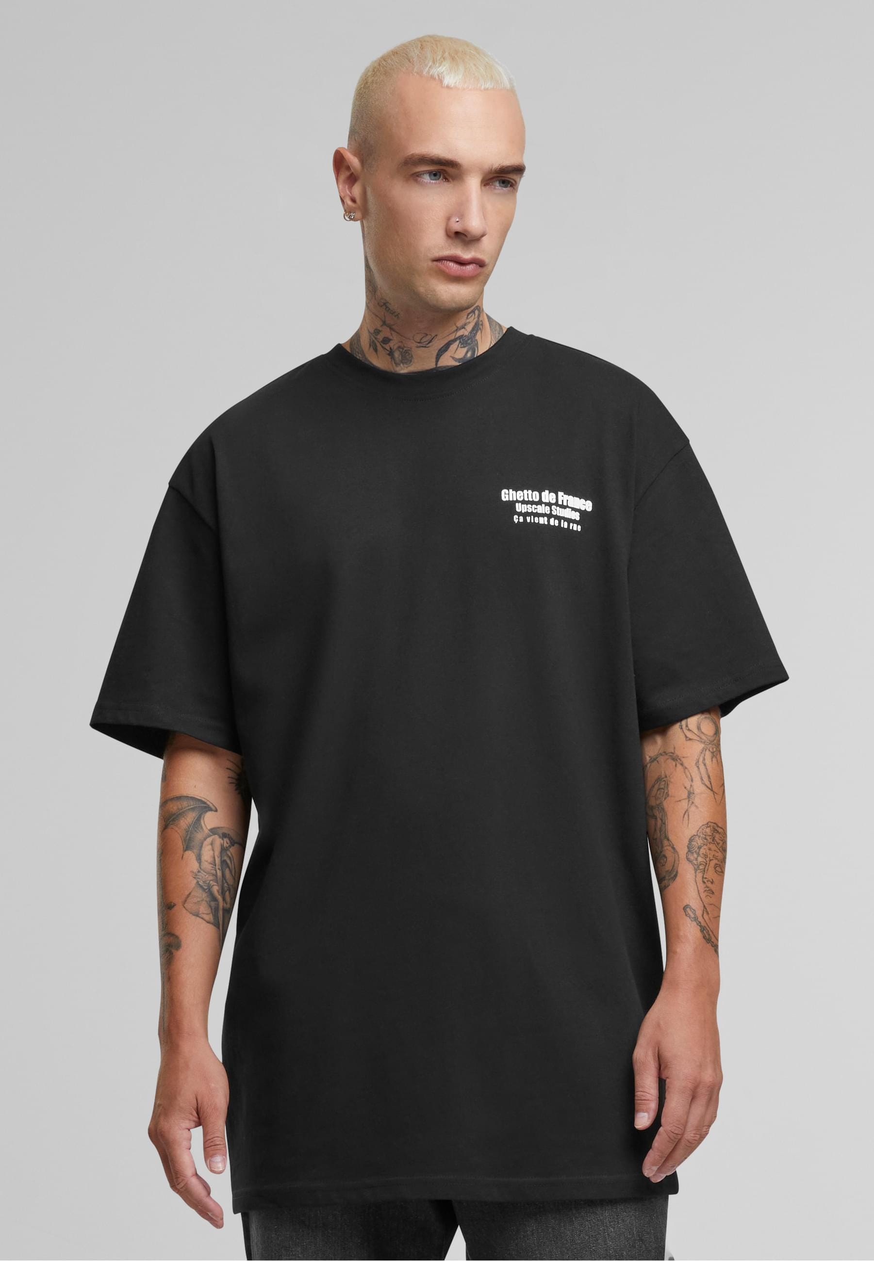 Upscale by Mister Tee T-Shirt »Upscale by Mister Tee Ghetto de France Oversize Tee«, (1 tlg.)