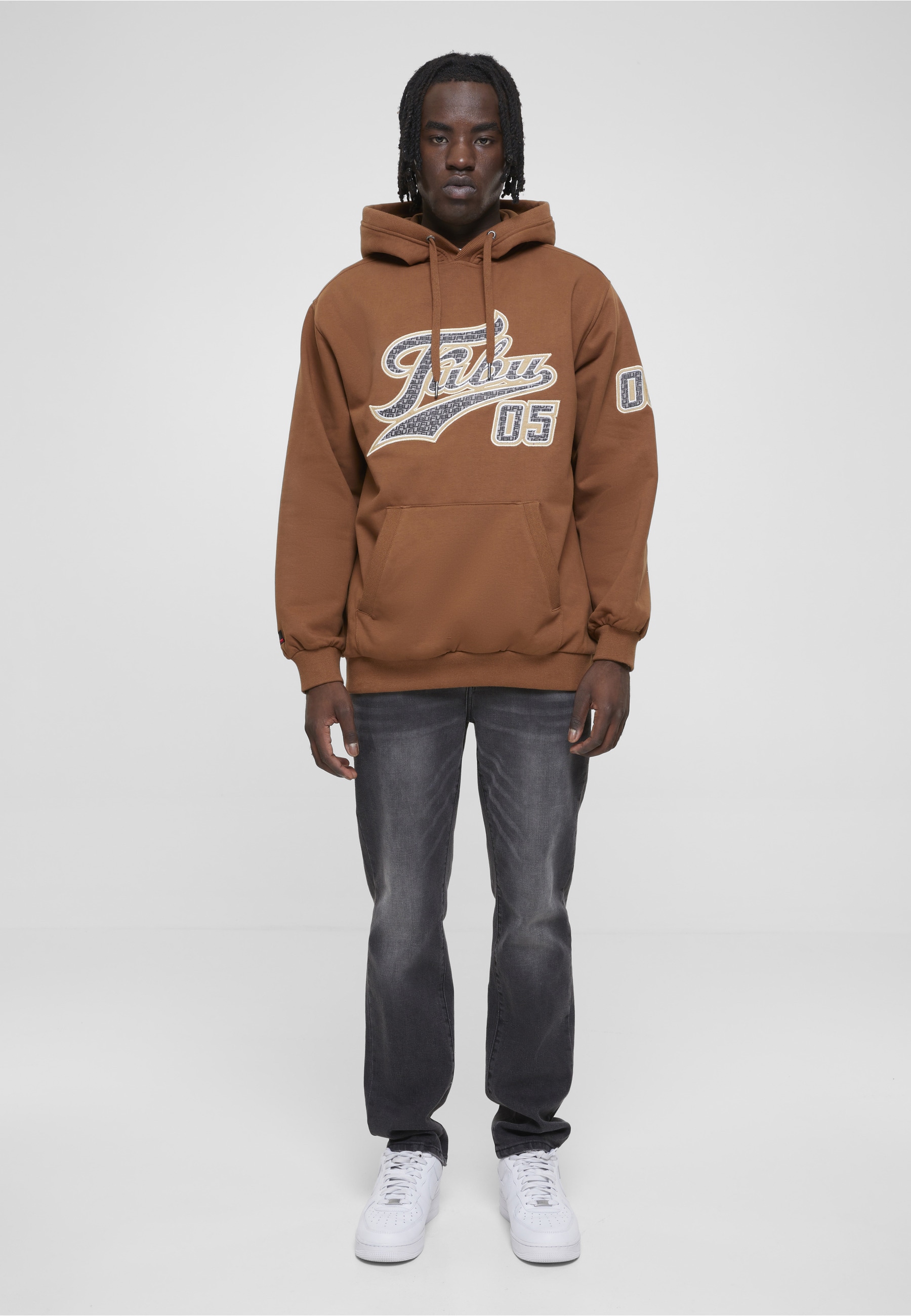 Fubu Kapuzenpullover »Fubu Herren FM224-035-2 Varsity Heavy Hoodie« 1 Stk.