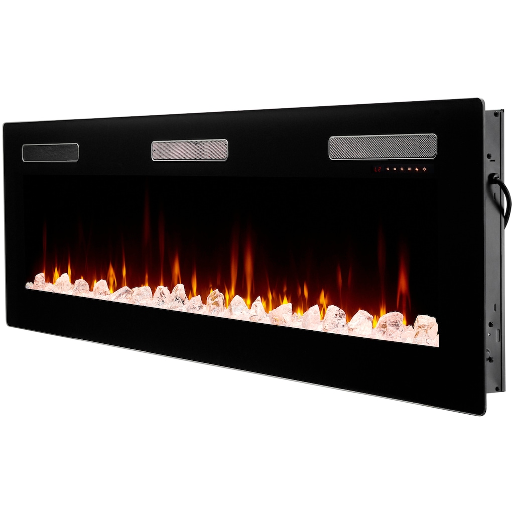 Dimplex Elektrokamin »Sierra 72"«, schwarz,mit Heizung, Fernbedienung, App, Optiflame® Flammeneffekt