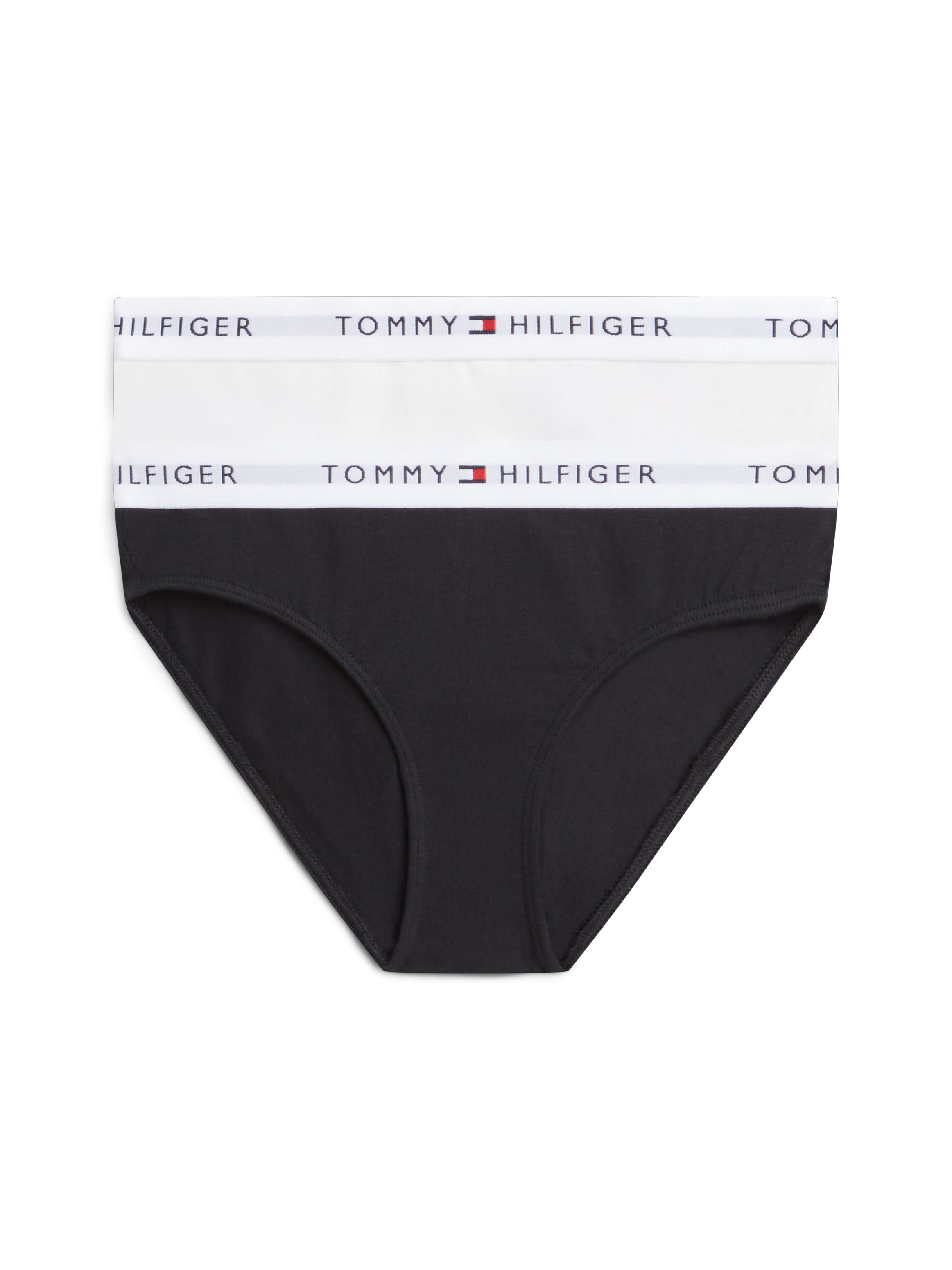 Tommy Hilfiger Underwear Bikinislip "2PK" 2 Stk. mit Tommy-Signatur-Logo-Bund