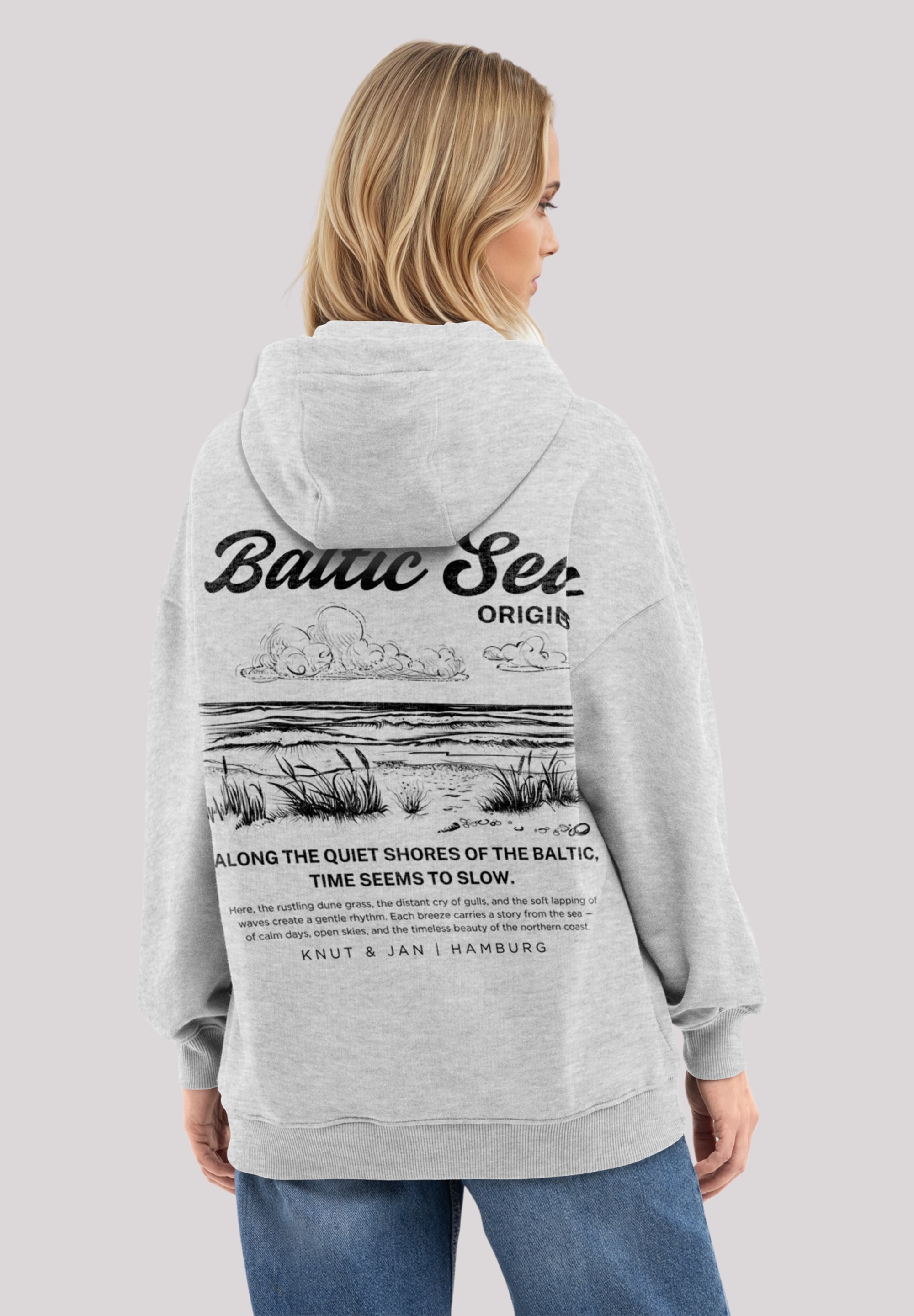 F4NT4STIC Kapuzenpullover "Knut und Jan Hamburg", Osteee Kollektion, Urlaub günstig online kaufen
