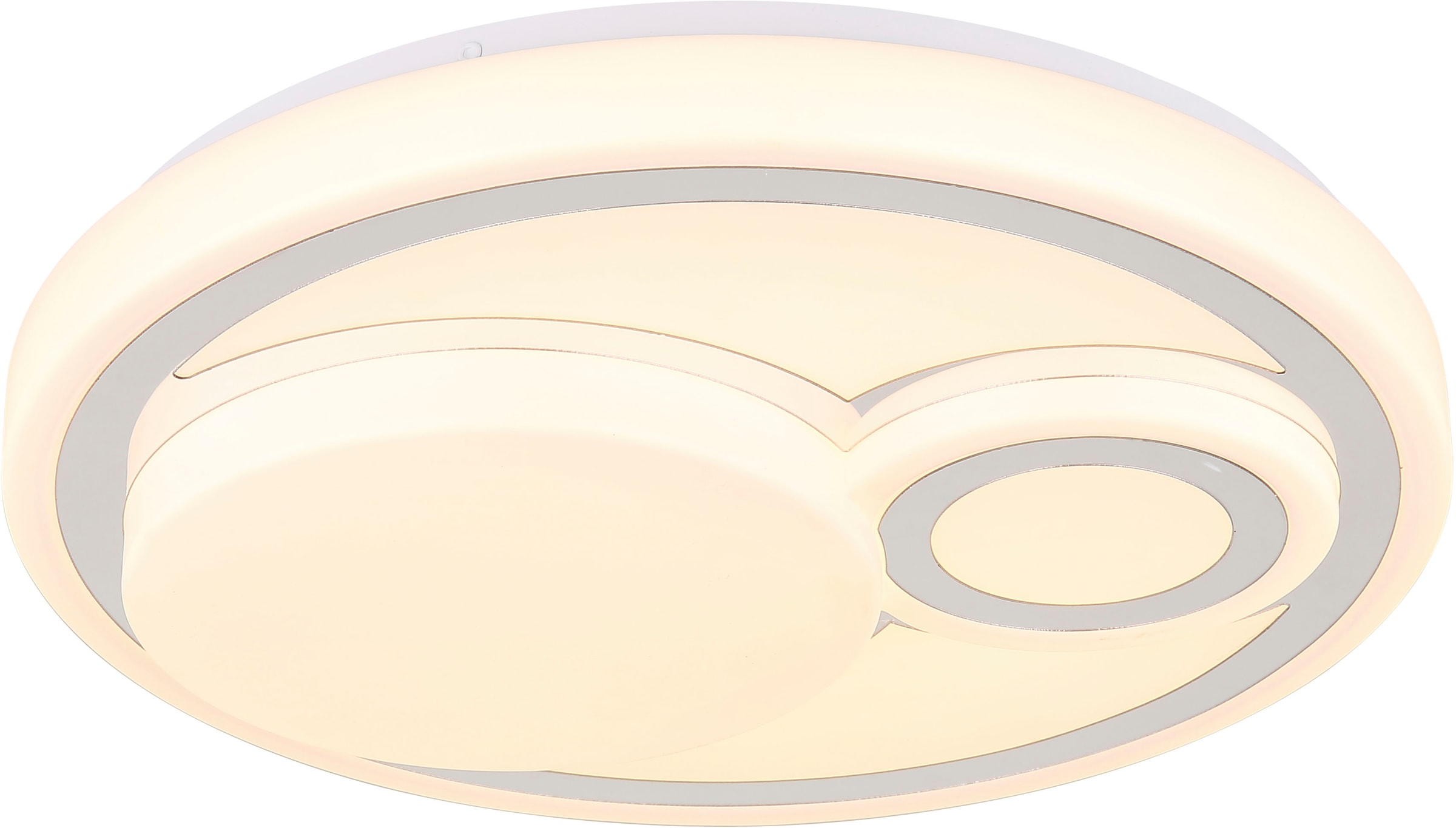 GLOBO LIGHTING Deckenleuchte »RUIZ« LED-Modul 1 Stk. warmweiß - kaltweiß Deckenlampe Wohnzimmer-Leuchte Schlafzimmer-Leuchte Flur Küche