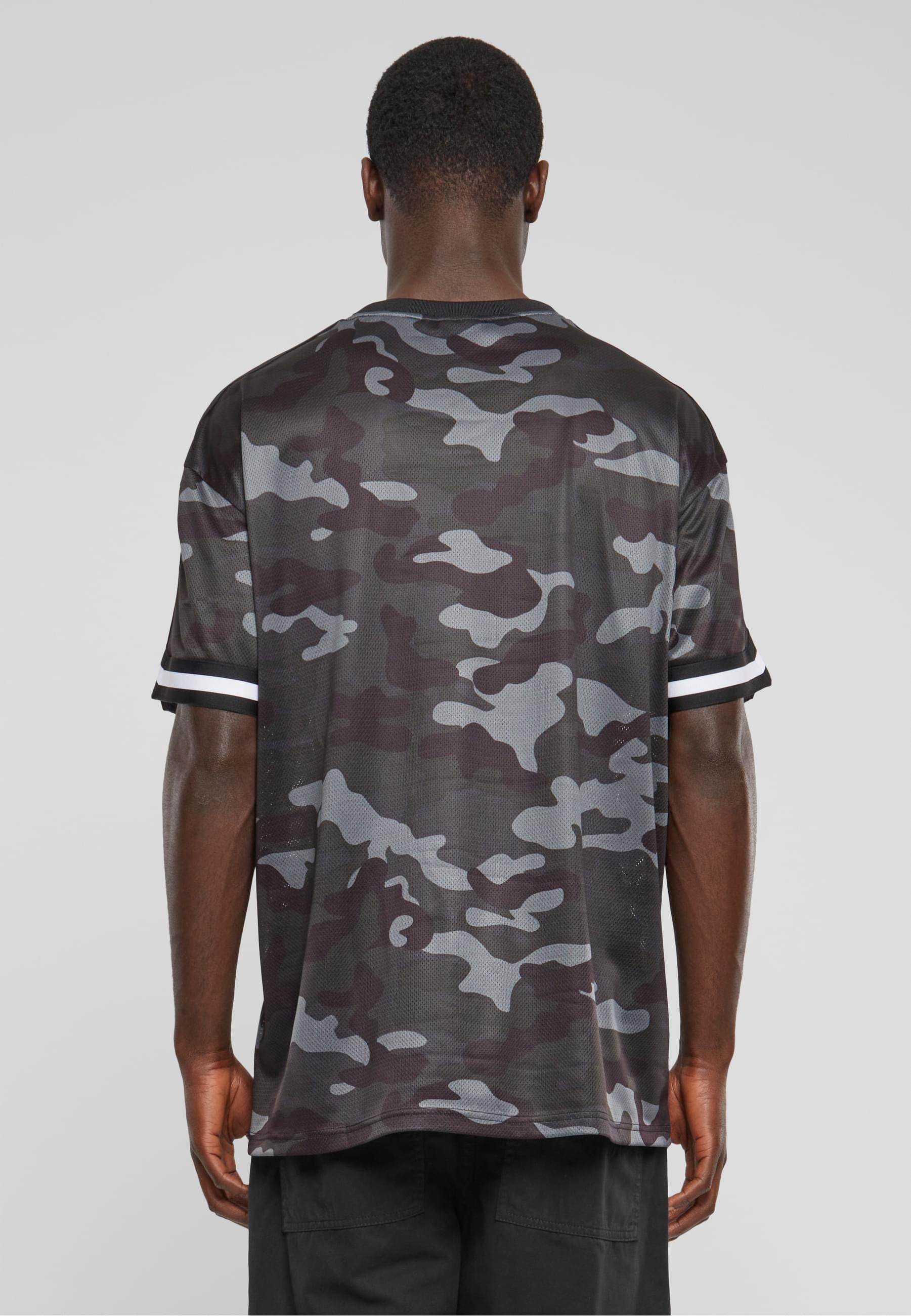 URBAN CLASSICS T-Shirt »Urban Classics Herren Oversized Mesh AOP Tee«, (1 tlg.)