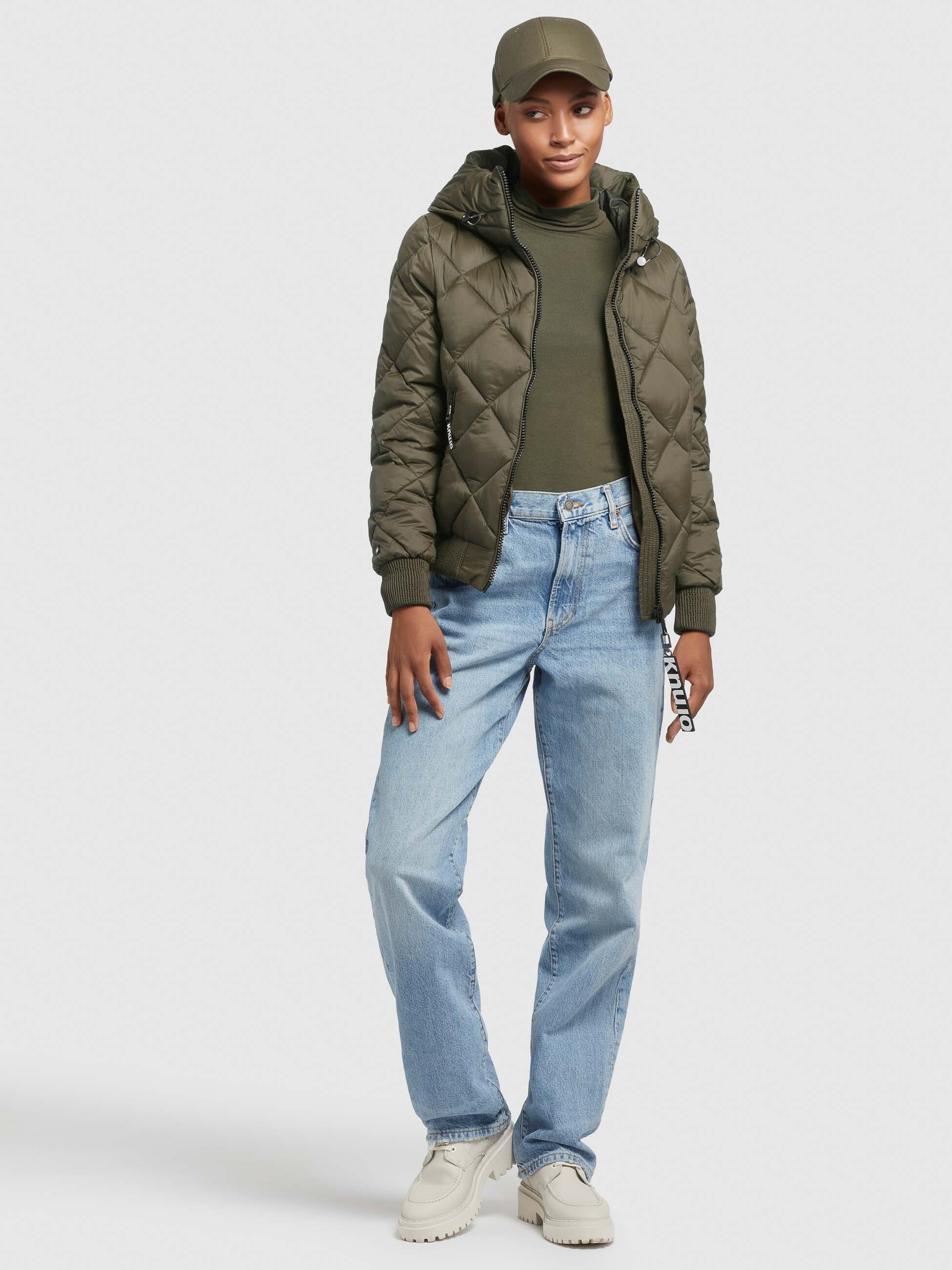 khujo Steppjacke »SARABI«, (1 St.), mit Kapuze