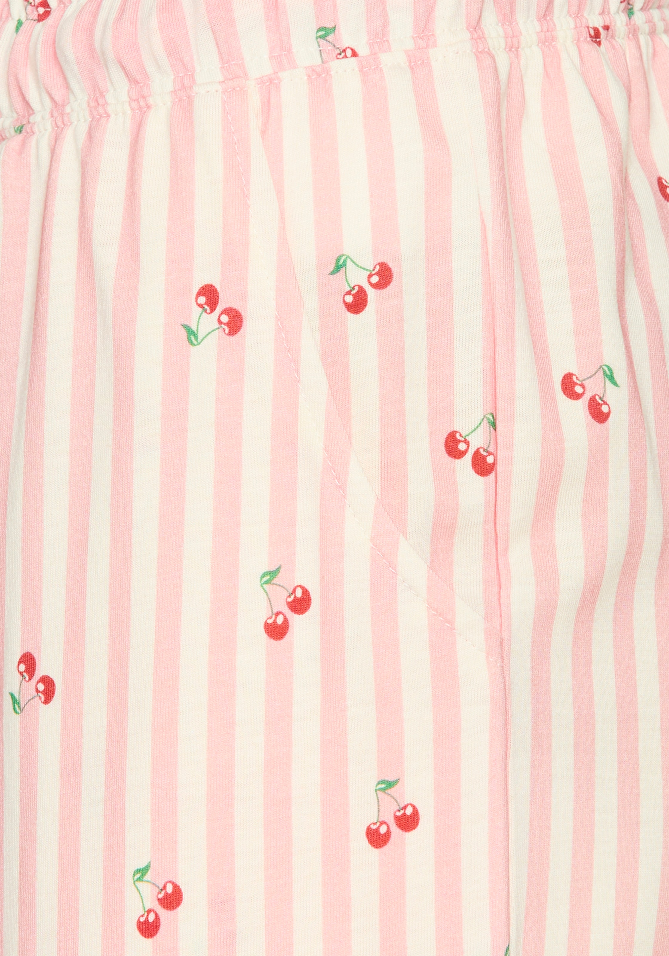Vivance Dreams by Lascana Culotte  Süßer Streifen- und Früchte-Druck