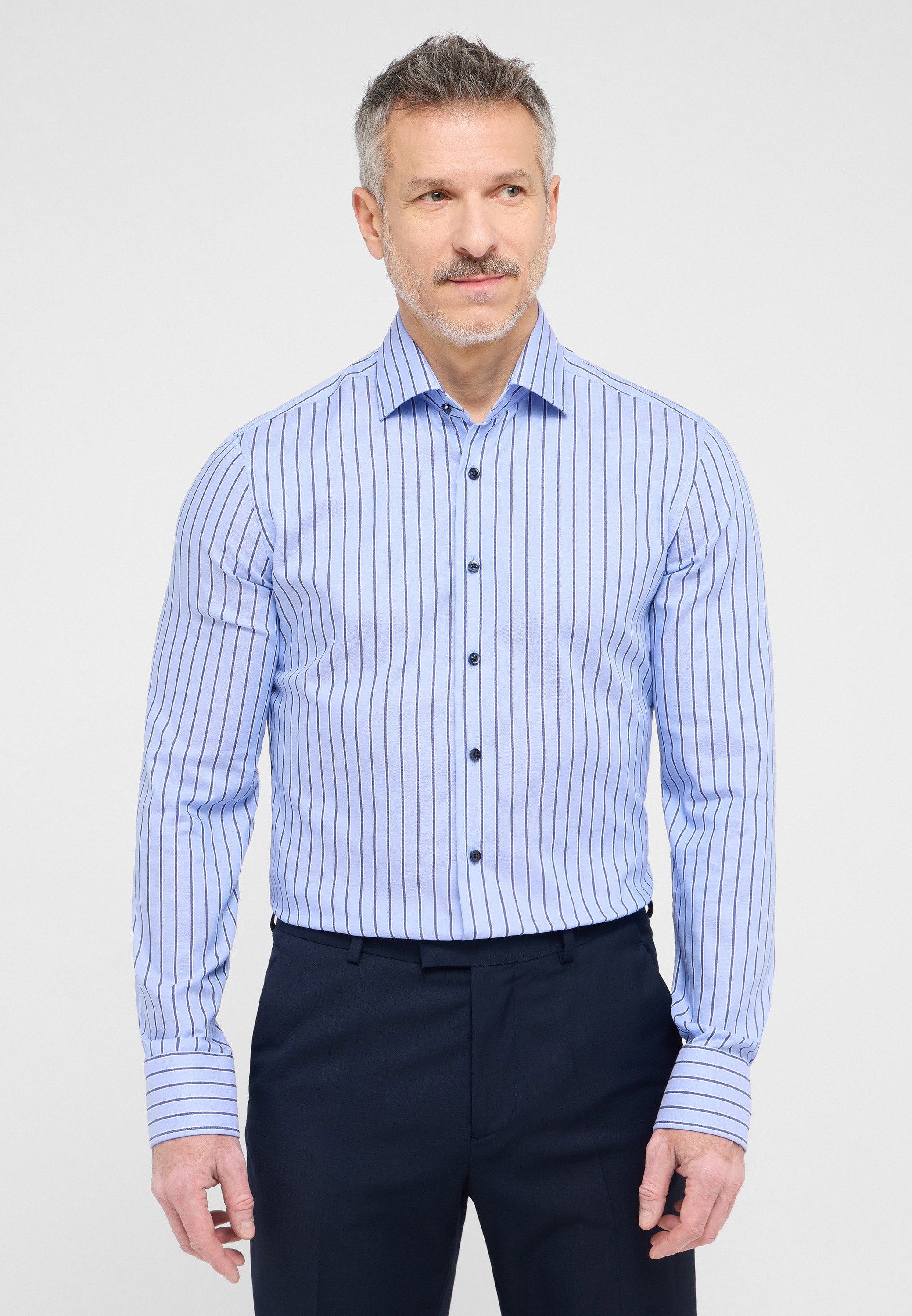 Eterna Langarmhemd "SLIM FIT", NON IRON (bügelfrei) günstig online kaufen