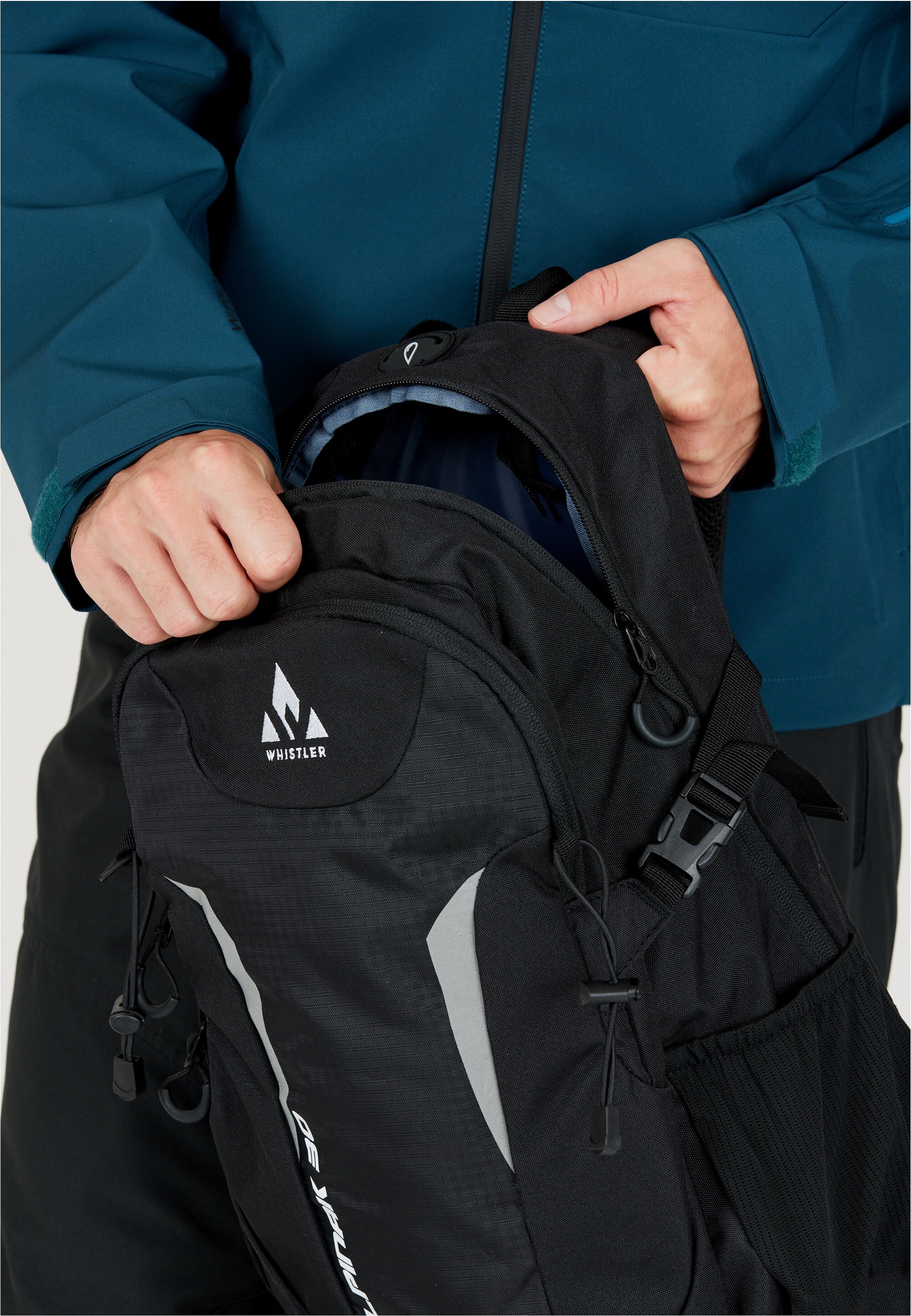 WHISTLER Sportrucksack »Alpinak«, mit vielseitigen Taschen