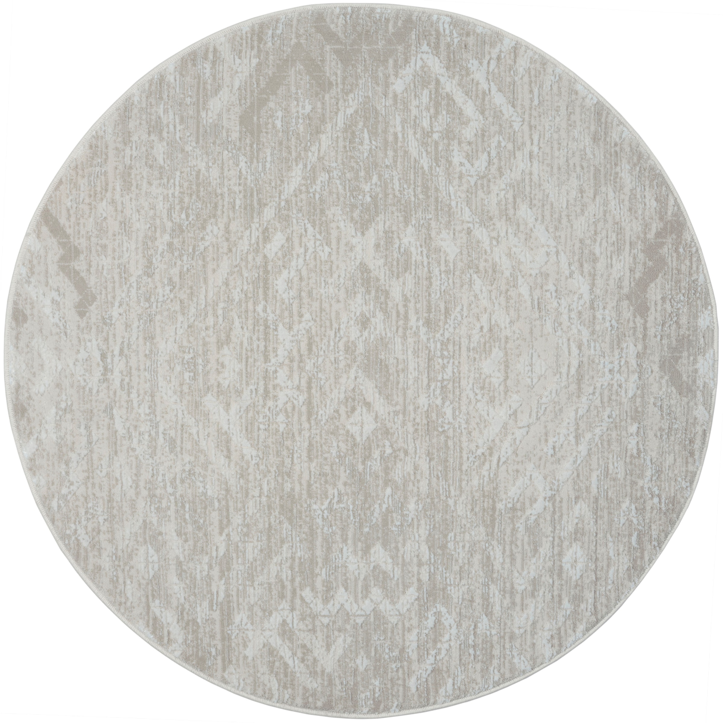 Myflair Möbel & Accessoires Teppich »My Type 2«, rund, 10 mm Höhe, Kurzflor, Ethno-Style, besonders weich durch Microfaser