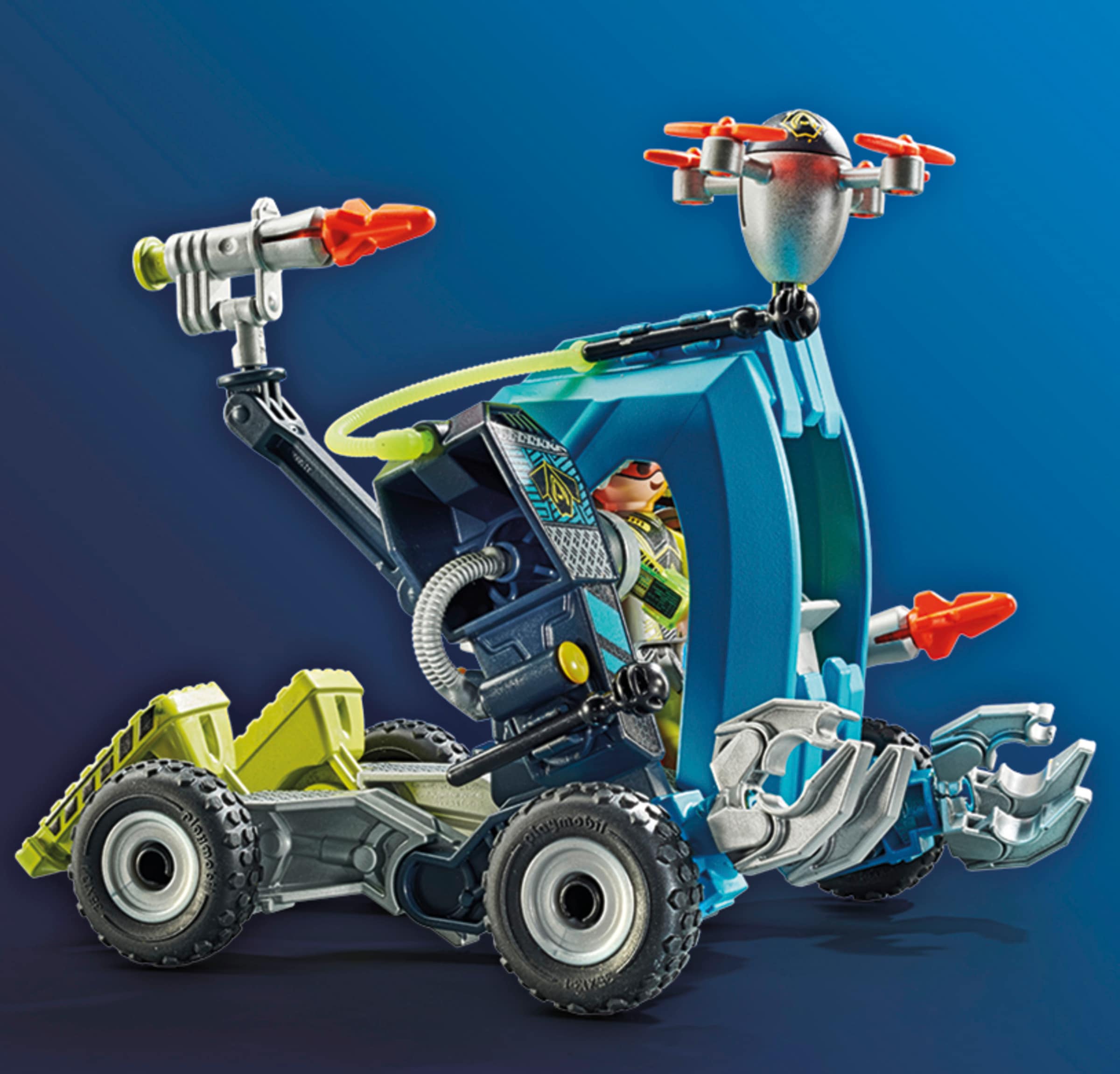 Playmobil® Konstruktions-Spielset »Roboter vs. Fluggleiter (71578), myLife«, (96 St.), Made in Europe