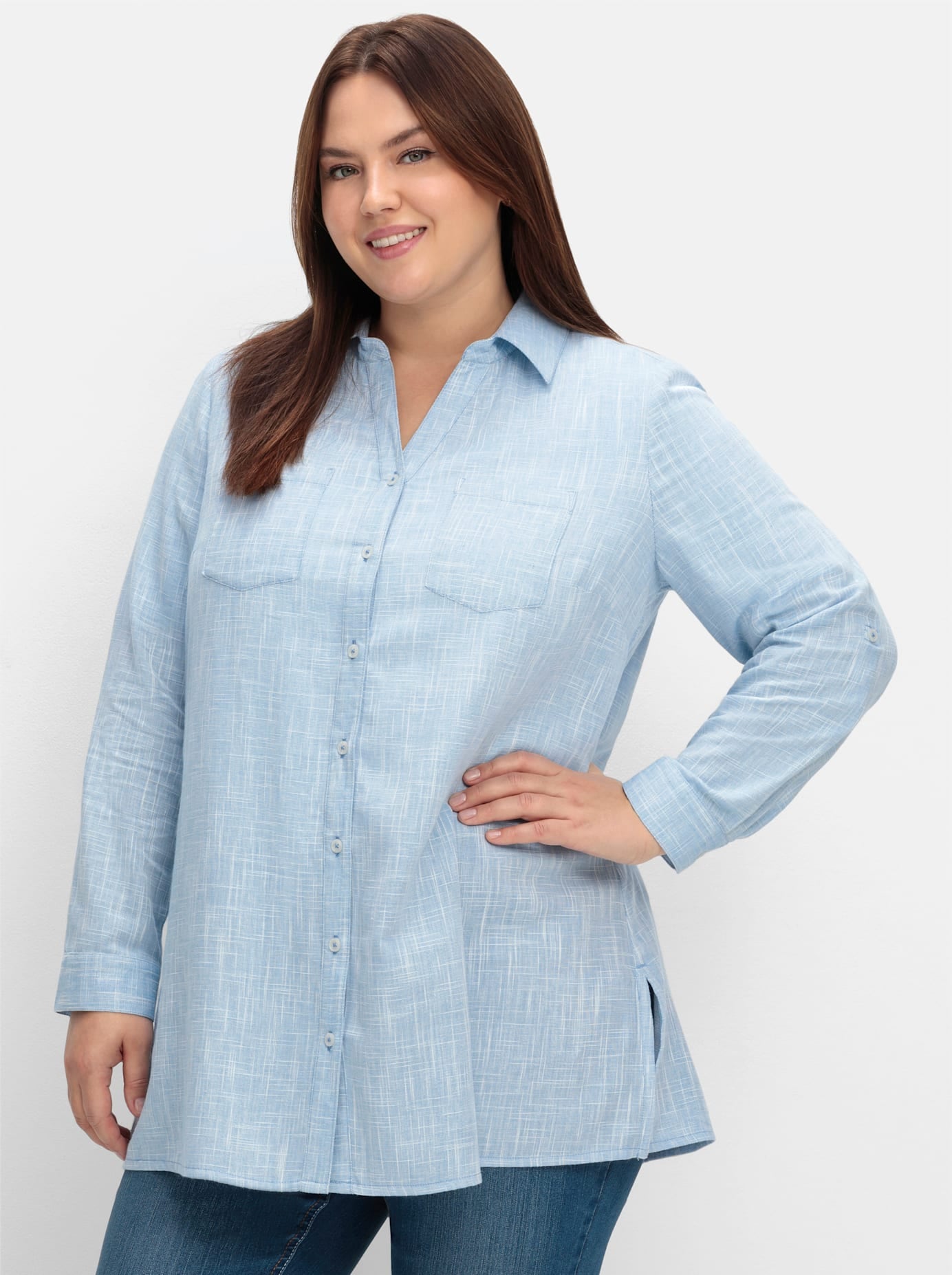 Sheego Hemdbluse günstig online kaufen