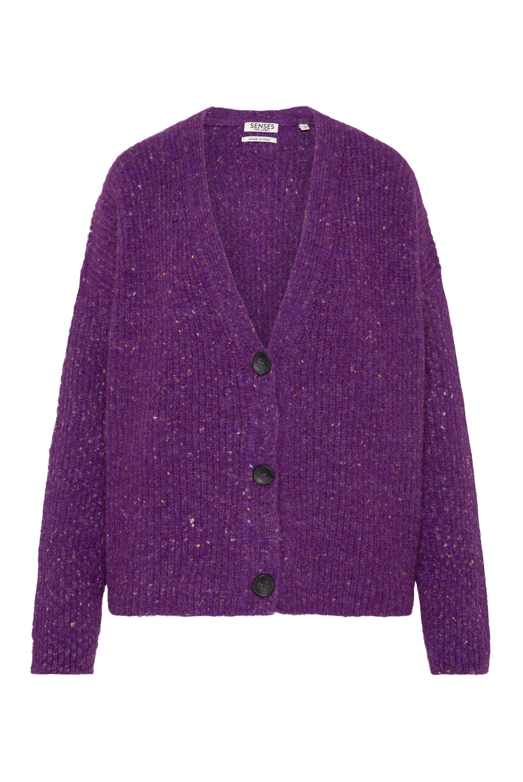 SENSES.THE LABEL Cardigan im Rippstrickmuster