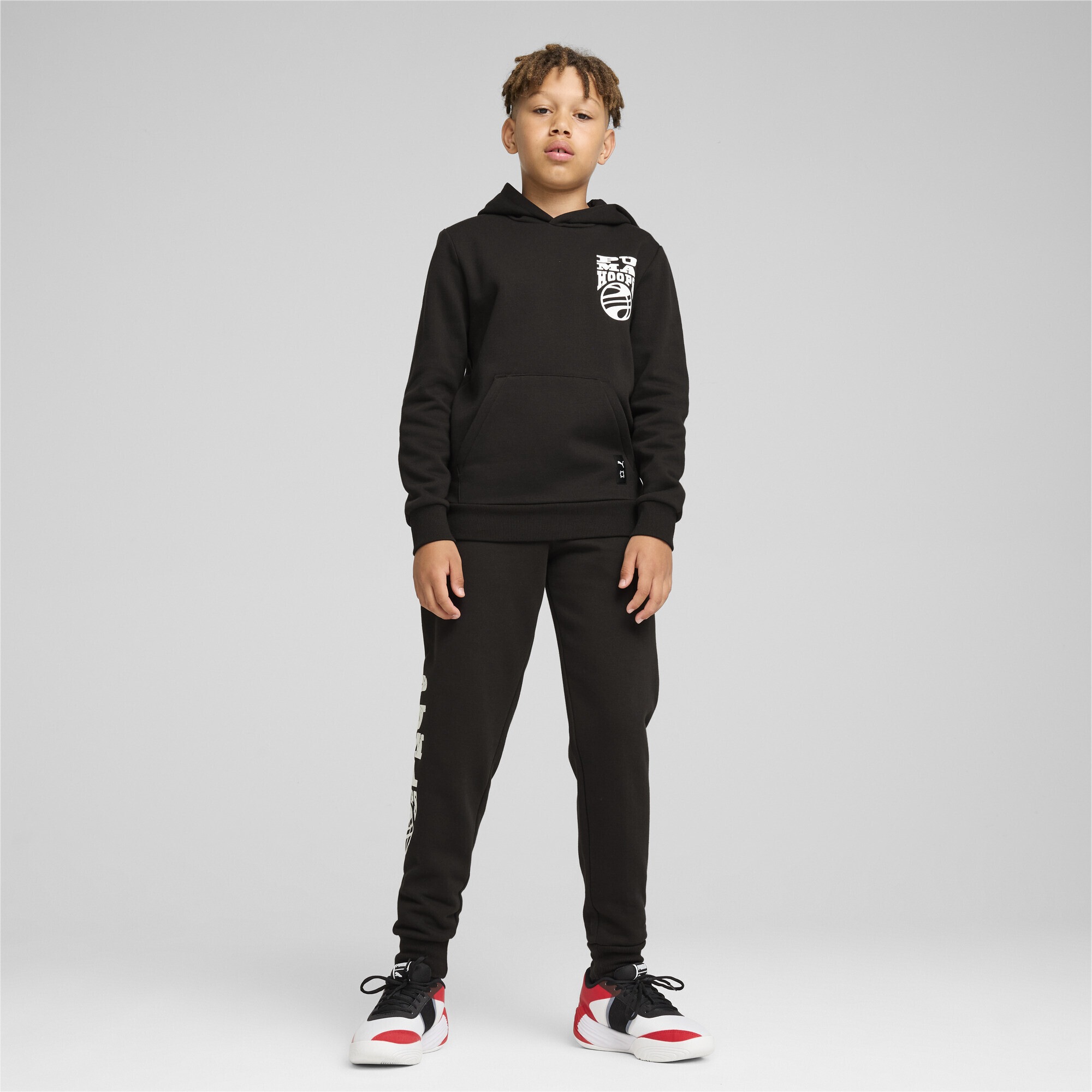 PUMA Hoodie »Basketball Blueprint Hoodie Jungen«