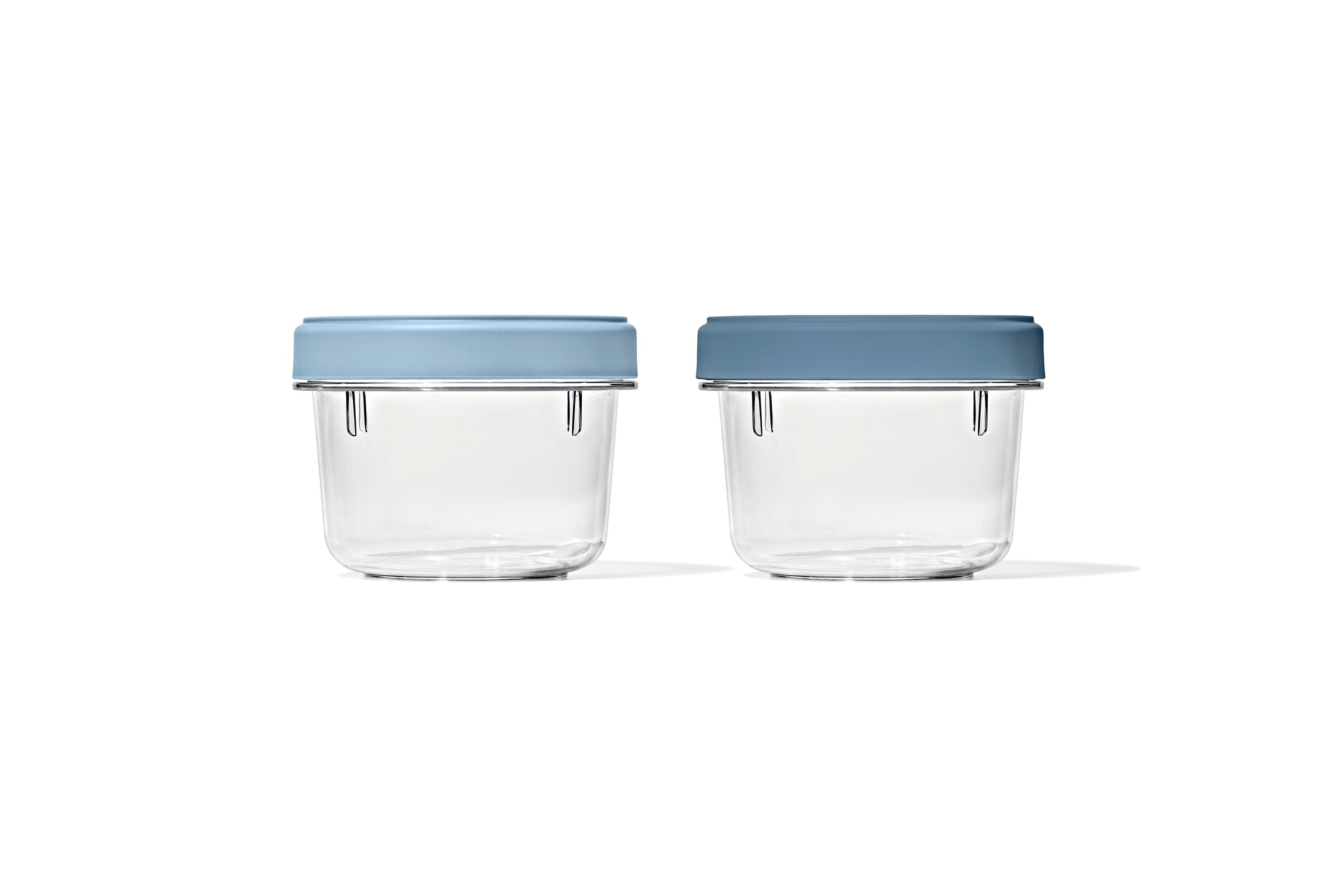 OXO Good Grips Aufbewahrungssystem "OXO Twist & Stack Behälter – 550 ml – 2er Set" ideal für Meal Prep