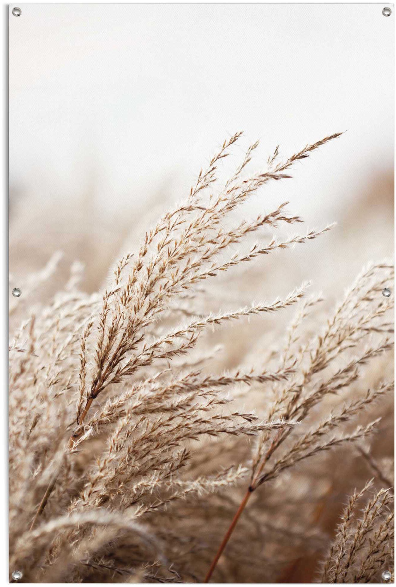 Reinders Poster "Gras", leichtes und wasserfestes Gartenposter für den Außeneinsatz