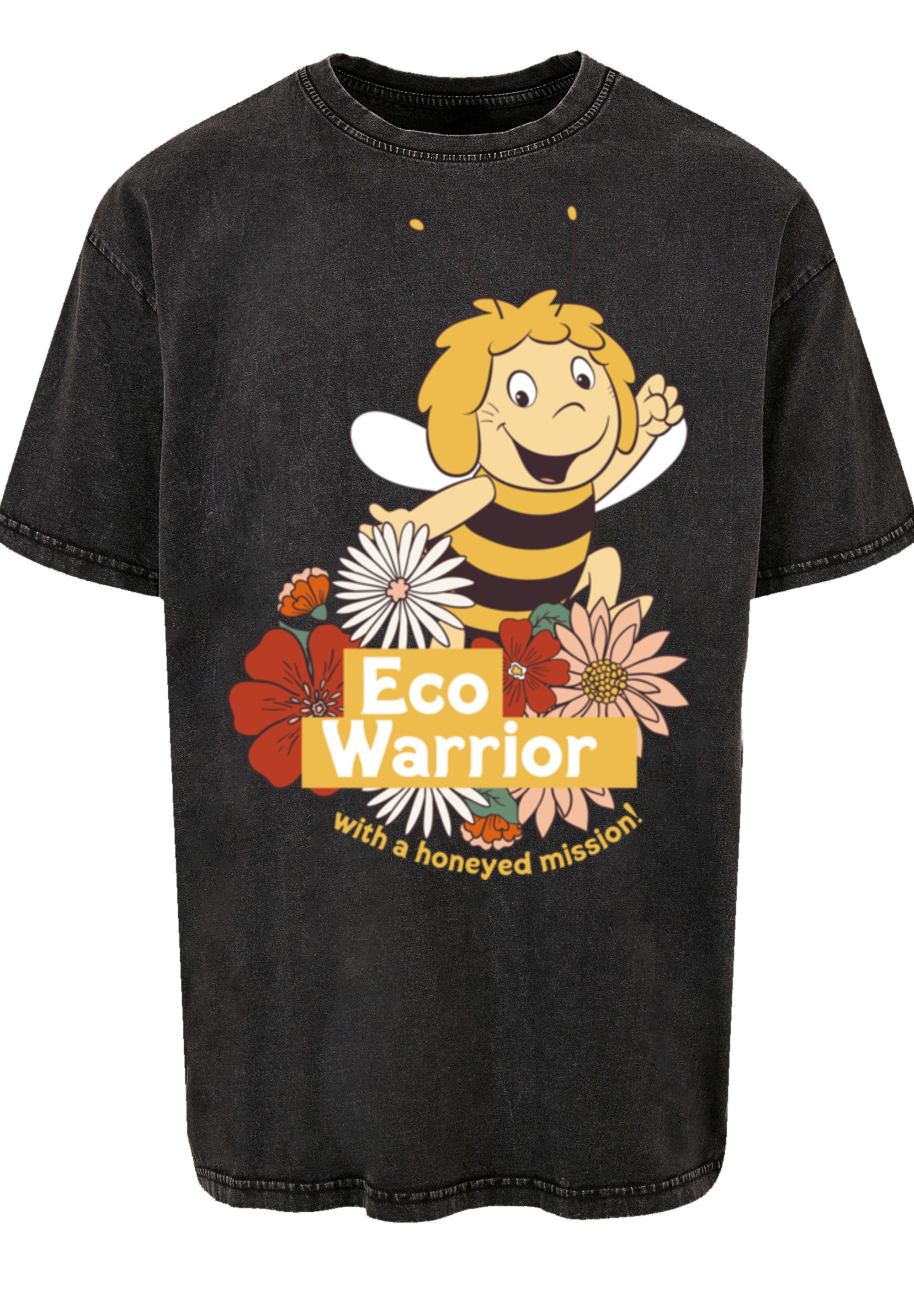 F4NT4STIC T-Shirt »Die Biene Maja Eco Warrior Heroes of Childhood«, Nostalgie, Retro, Heroes of Childhood