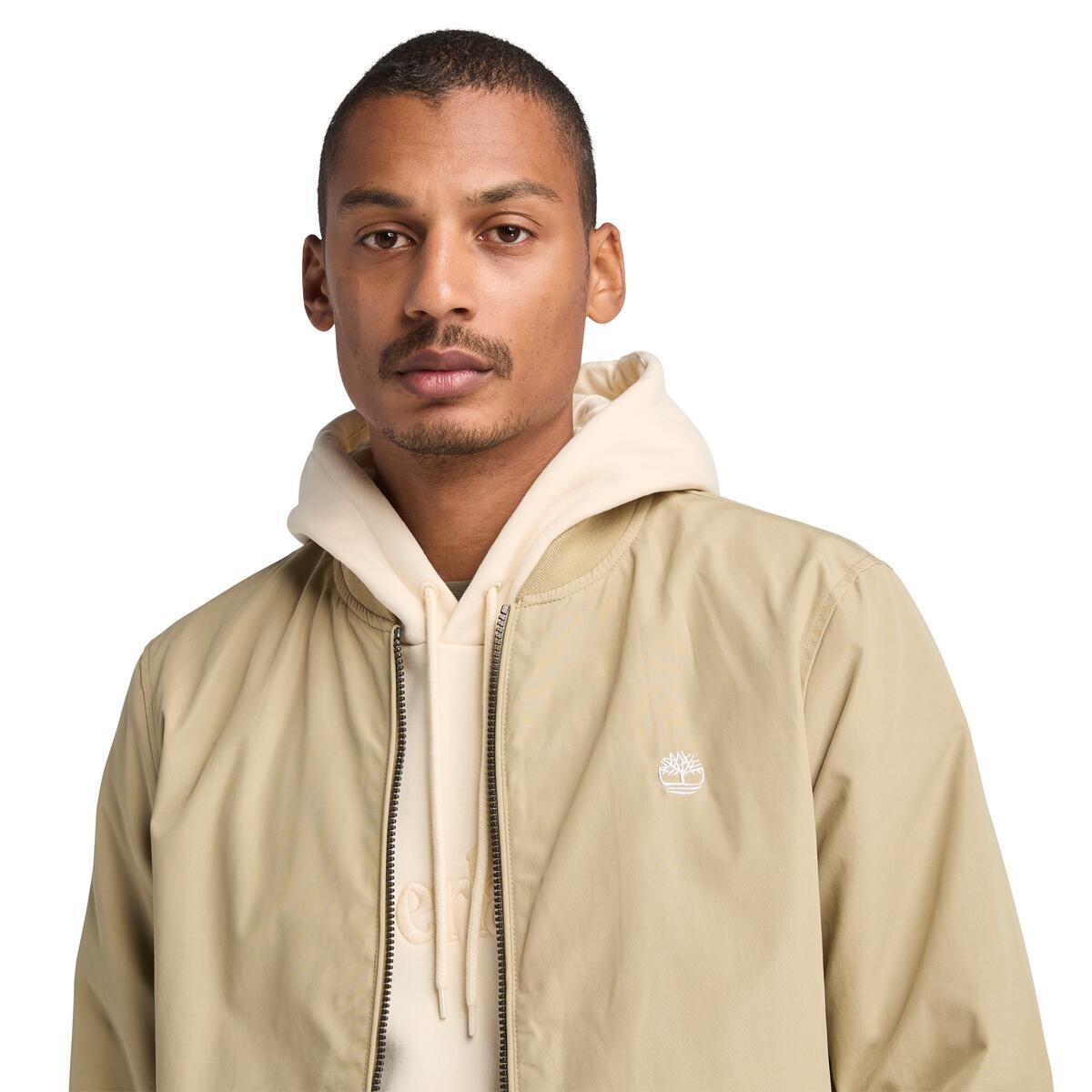 Thumbnail - Timberland Bomberjacke für Erwachsene, mit Reißverschluss, aus Polyester und Baumwolle